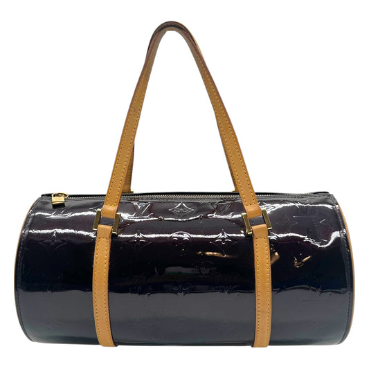 Louis Vuitton Burgundy Vernis Monogram Patent Papillon Bag - Outfit Repeater