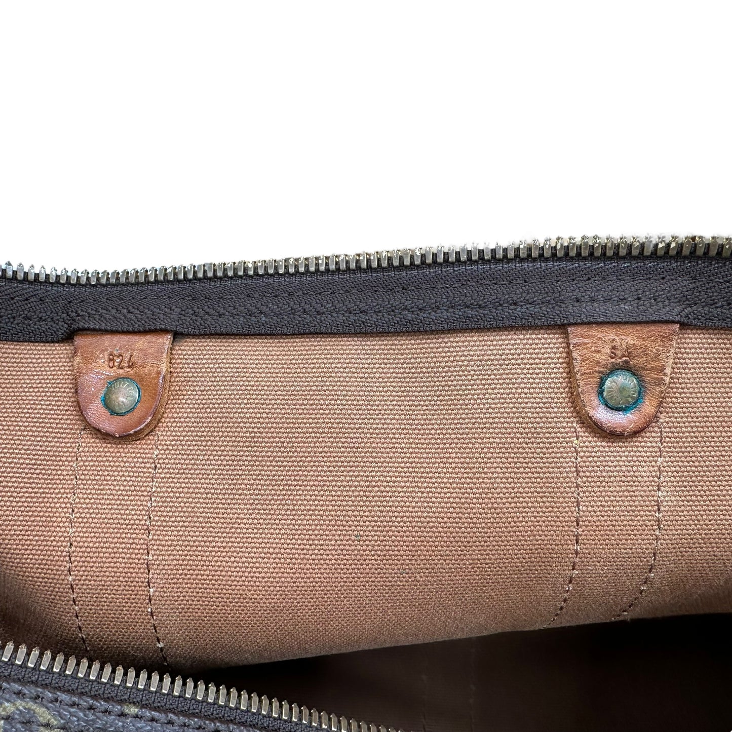 Louis Vuitton Brown Monogram Keepall 45