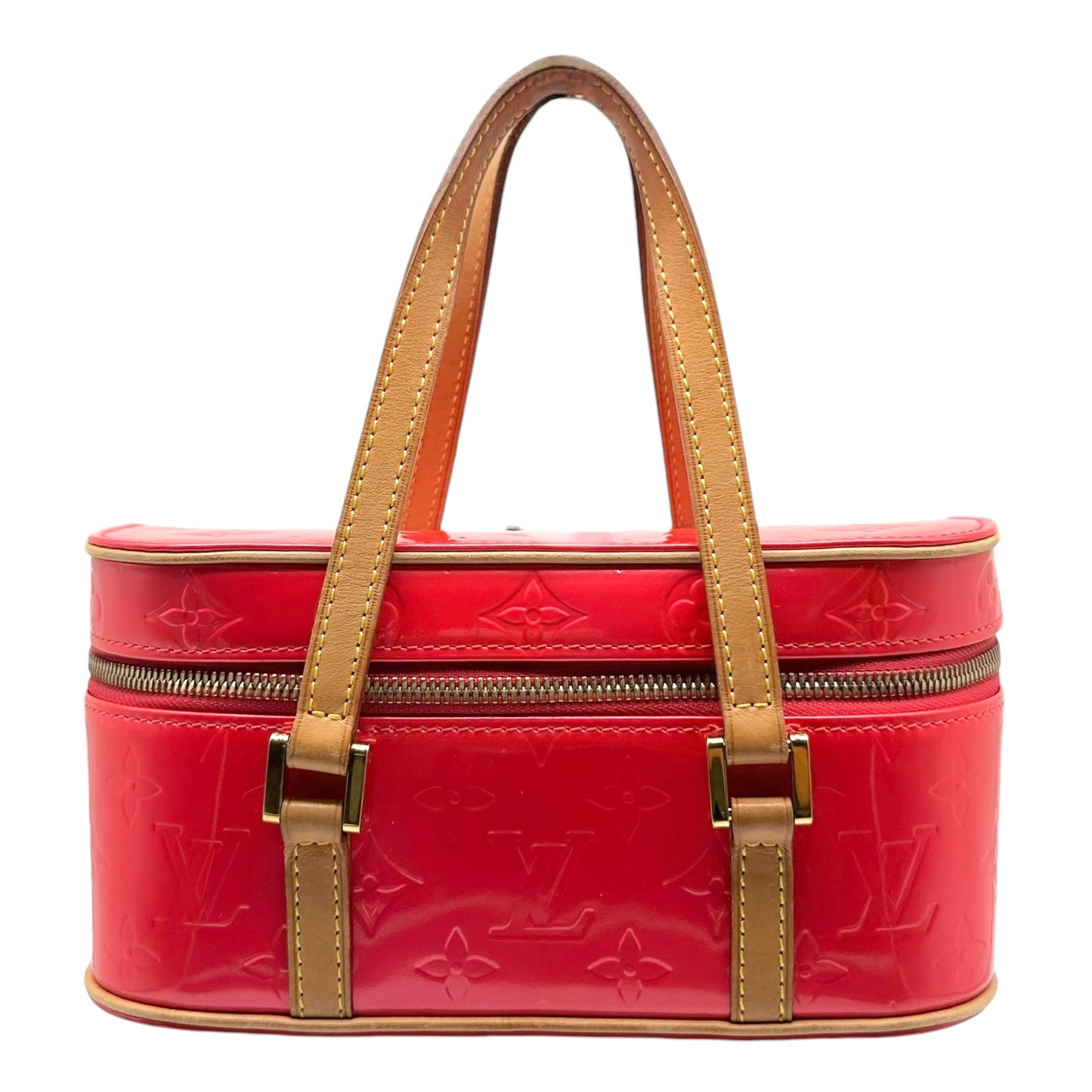 Louis Vuitton Hot Pink Vernis Monogram East-West Vanity Bag