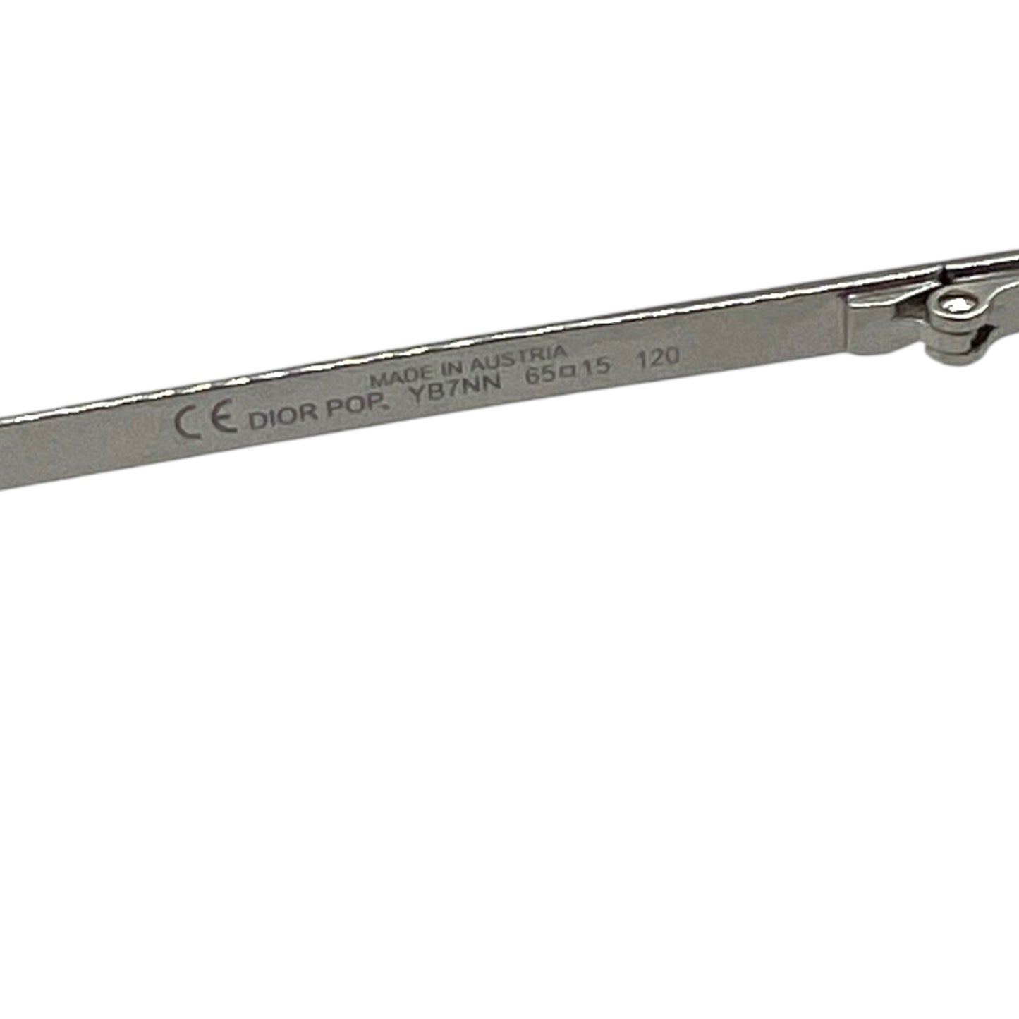 Christian Dior DiorPop Silver Rimless Sunglasses - Outfit Repeater