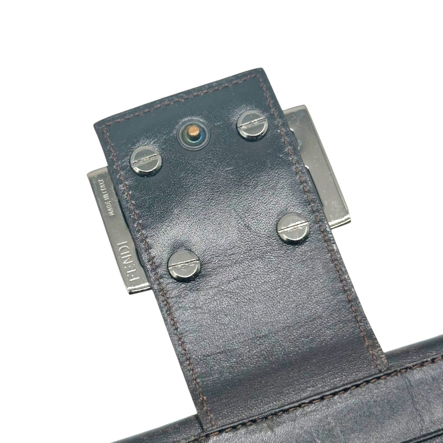 Fendi Long Bi-Fold Wallet Brown Zucca Monogram