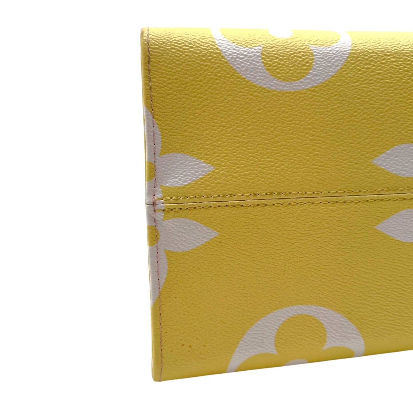 Louis Vuitton Pink & Yellow XL Monogram Ombre OnTheGo GM 2-Way Tote Bag