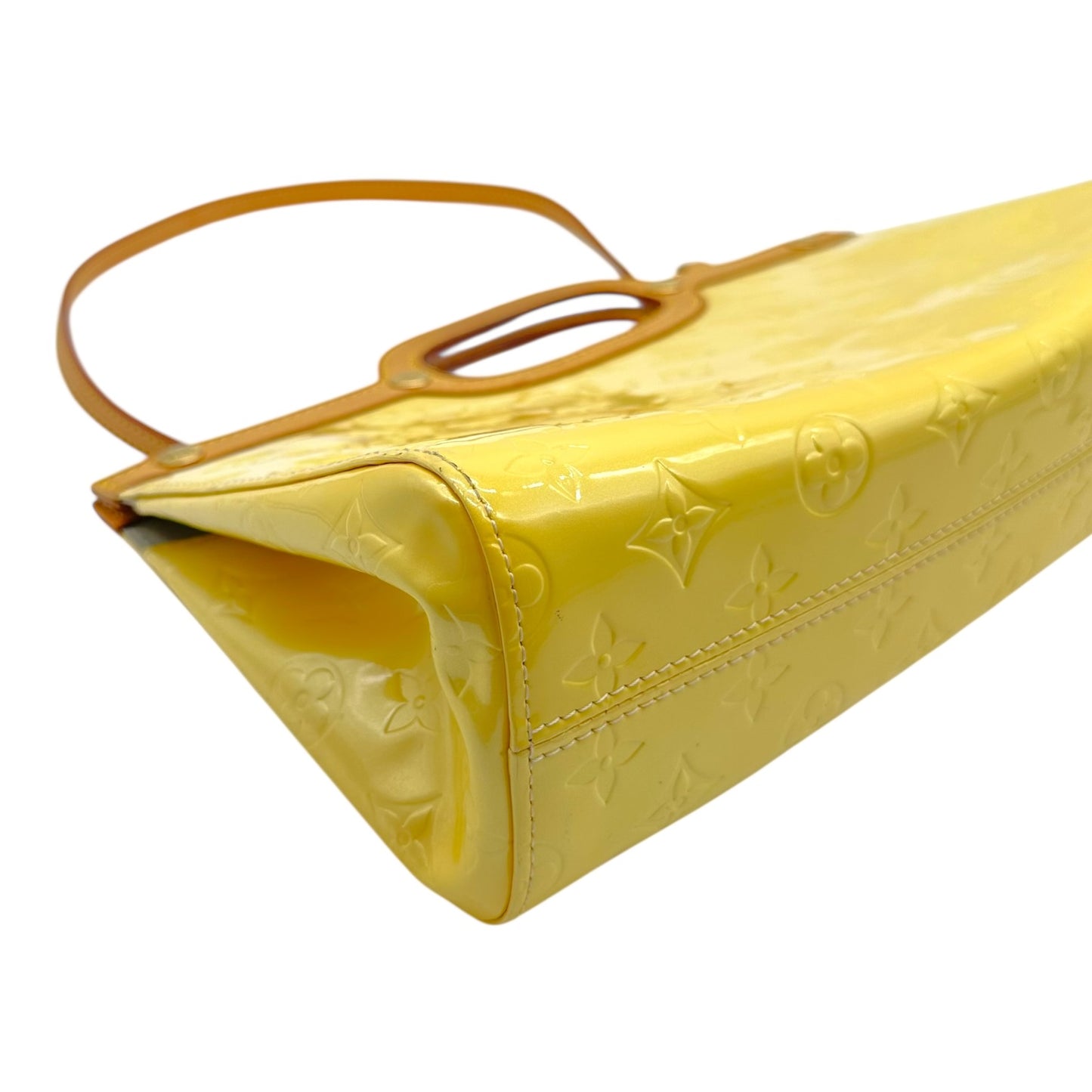 Louis Vuitton Yellow Vernis 2-Way Bag