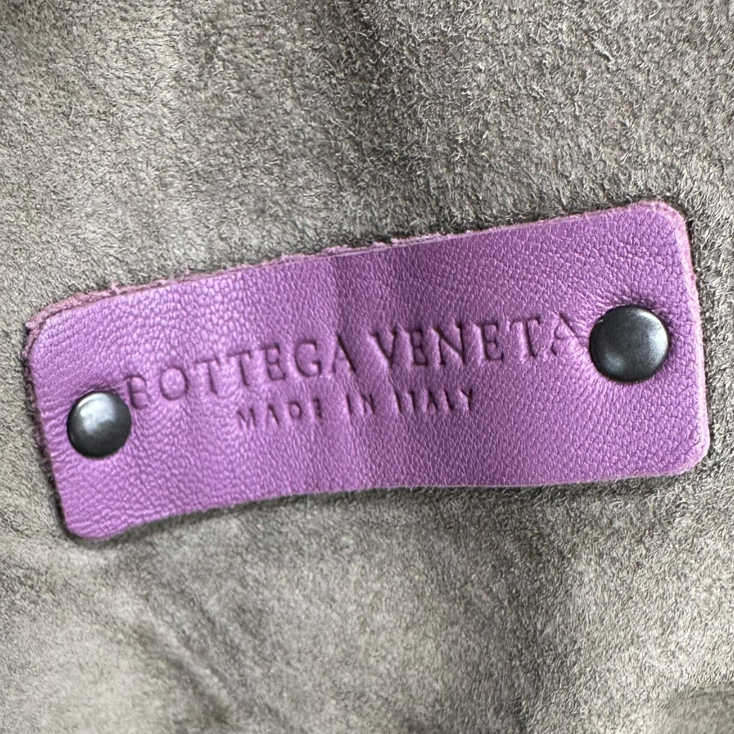 Bottega Veneta Purple Intrecciato Tote Bag