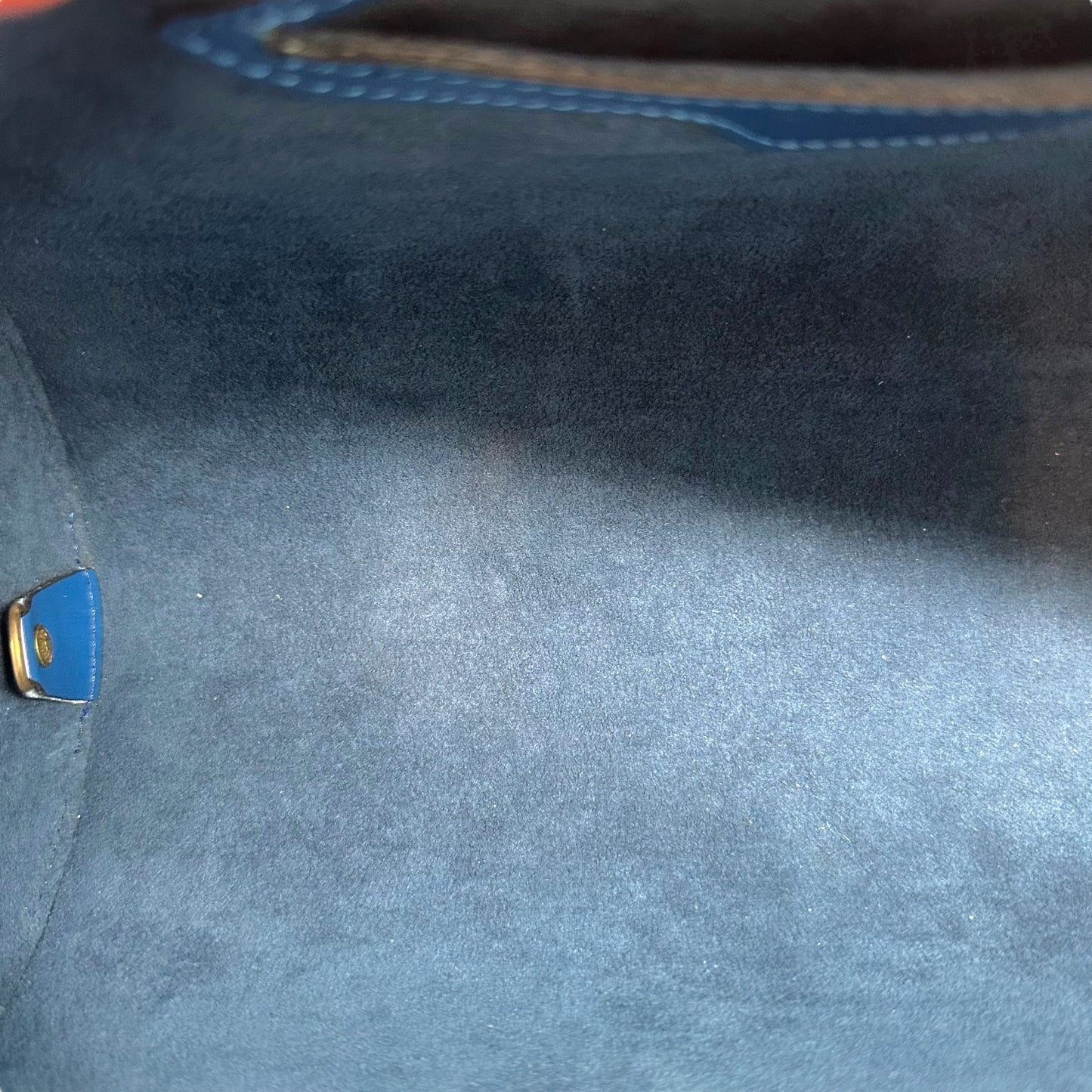 Louis Vuitton Toledo Blue Epi Papillon Bag