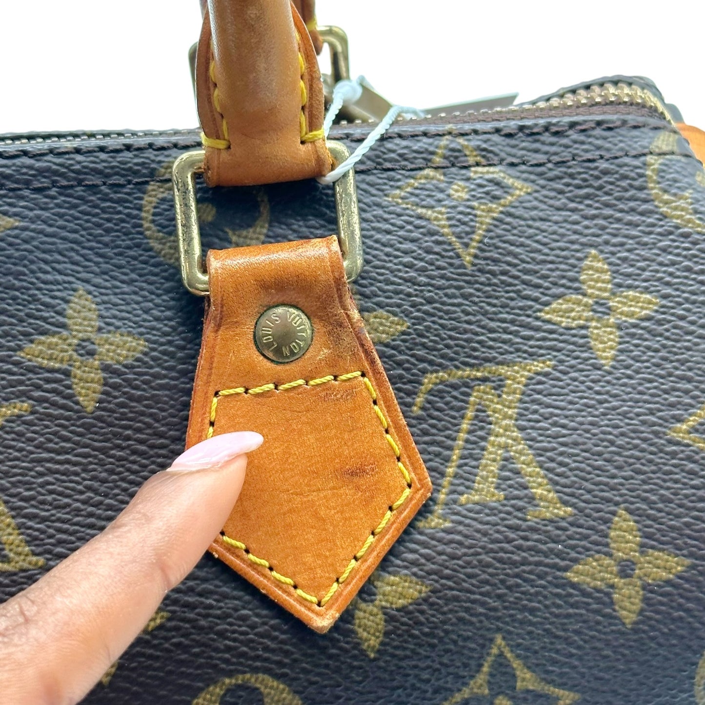 Louis Vuitton Classic Monogram Speedy 25 Handbag