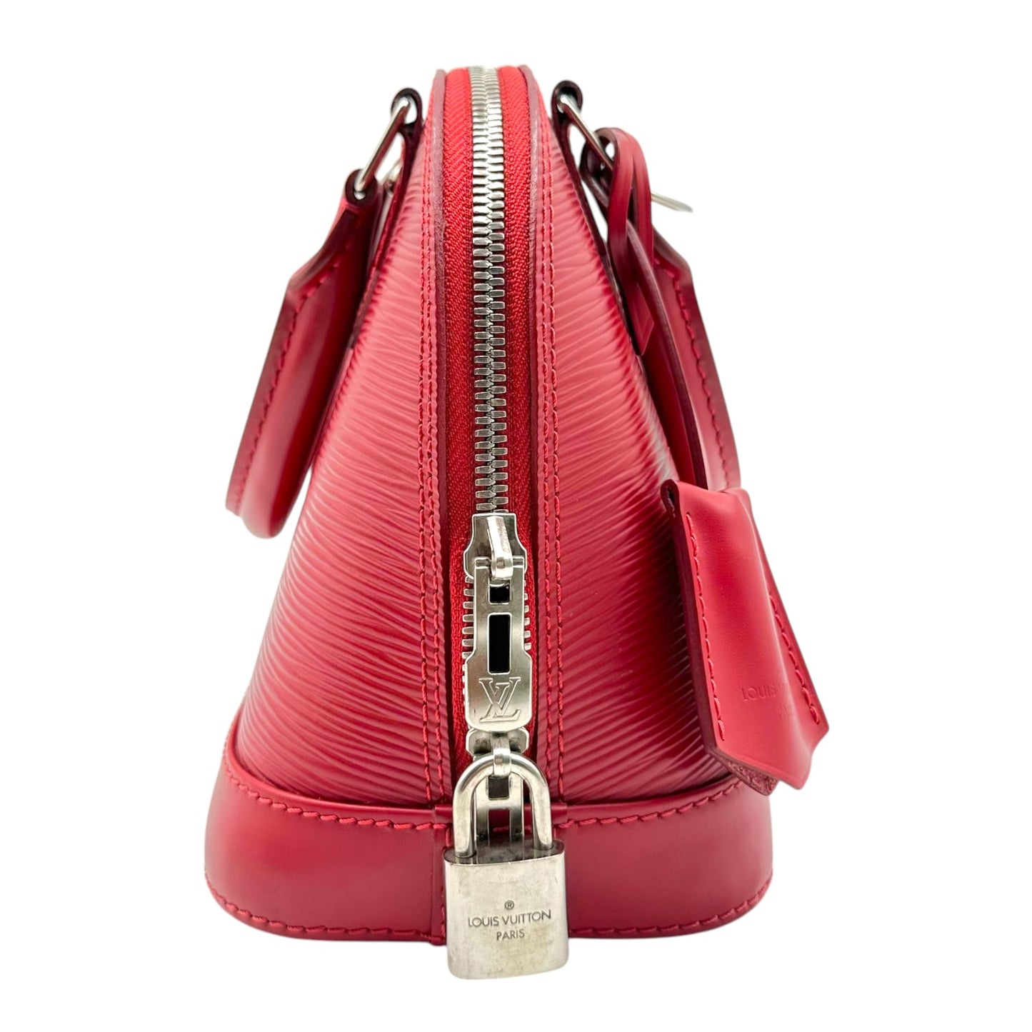 Louis Vuitton Red Epi Leather Alma BB Bag
