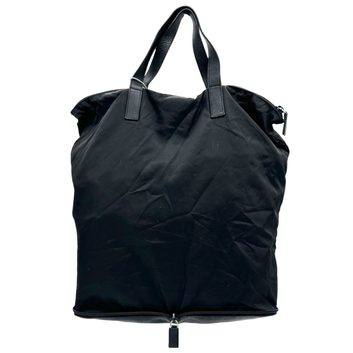 Prada Black Nylon Packable Tote Bag - Outfit Repeater