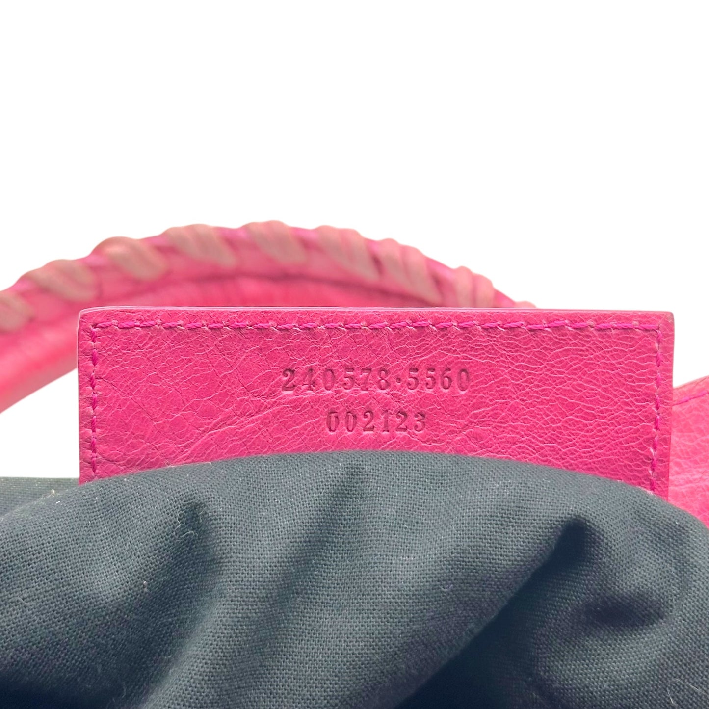 Balenciaga City Town Hot Pink Leather 2-Way Bag