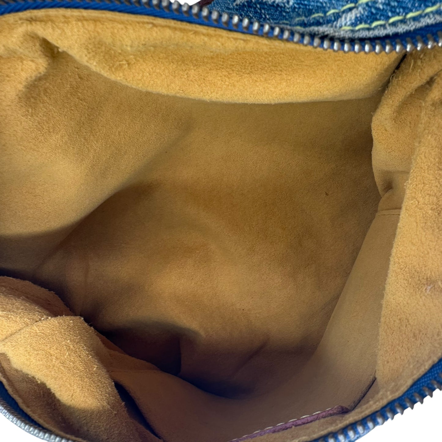 Louis Vuitton Blue Denim Baggy PM Shoulder Bag - Outfit Repeater