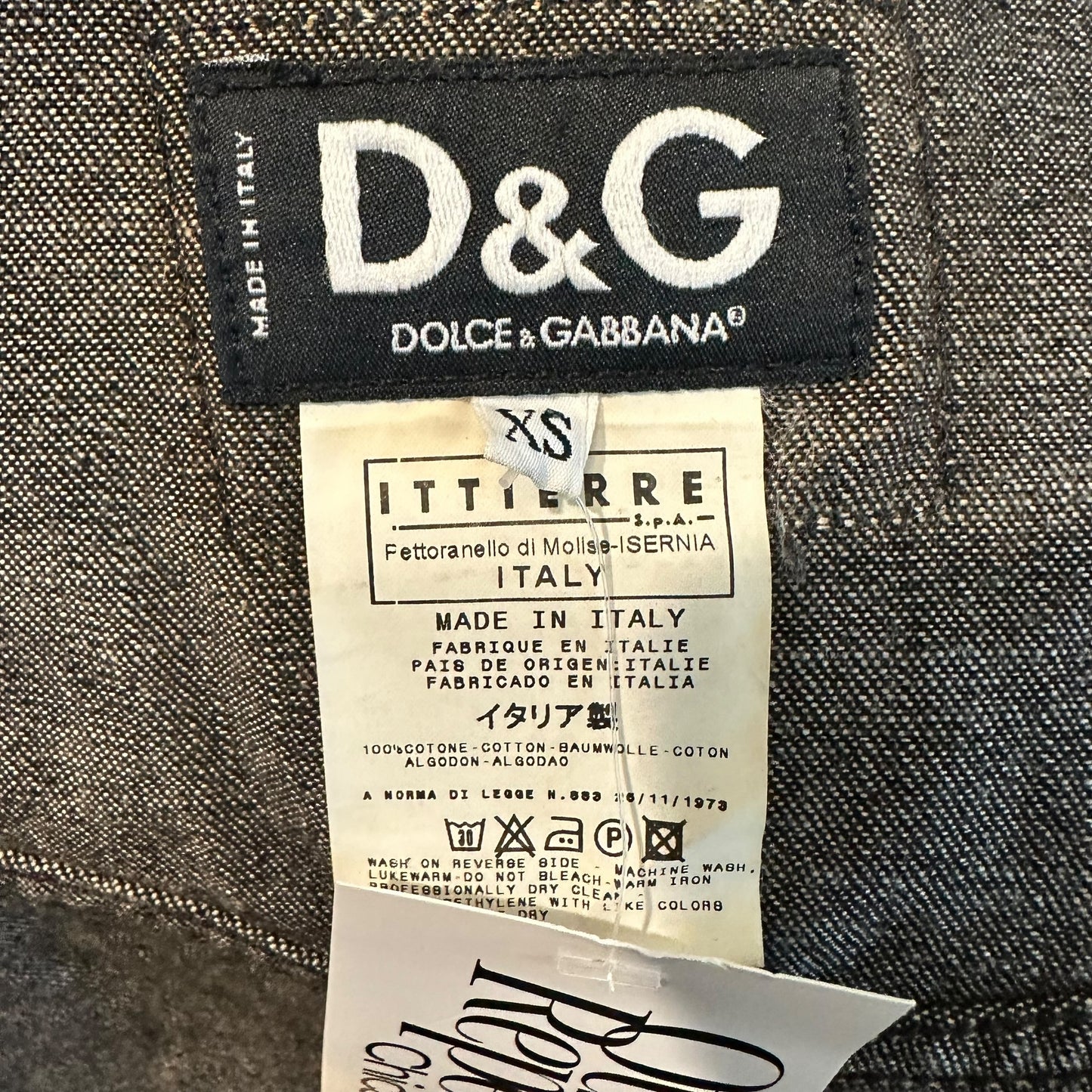 D&G Dolce & Gabbana Crop Vest & Skirt Set - Outfit Repeater