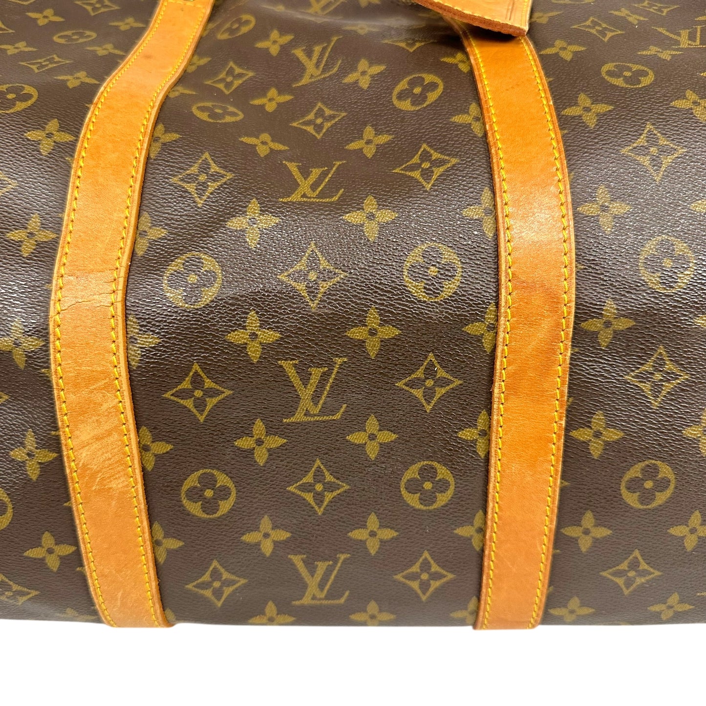 Louis Vuitton Classic Monogram Bandouliere 60 Duffle Bag - Outfit Repeater