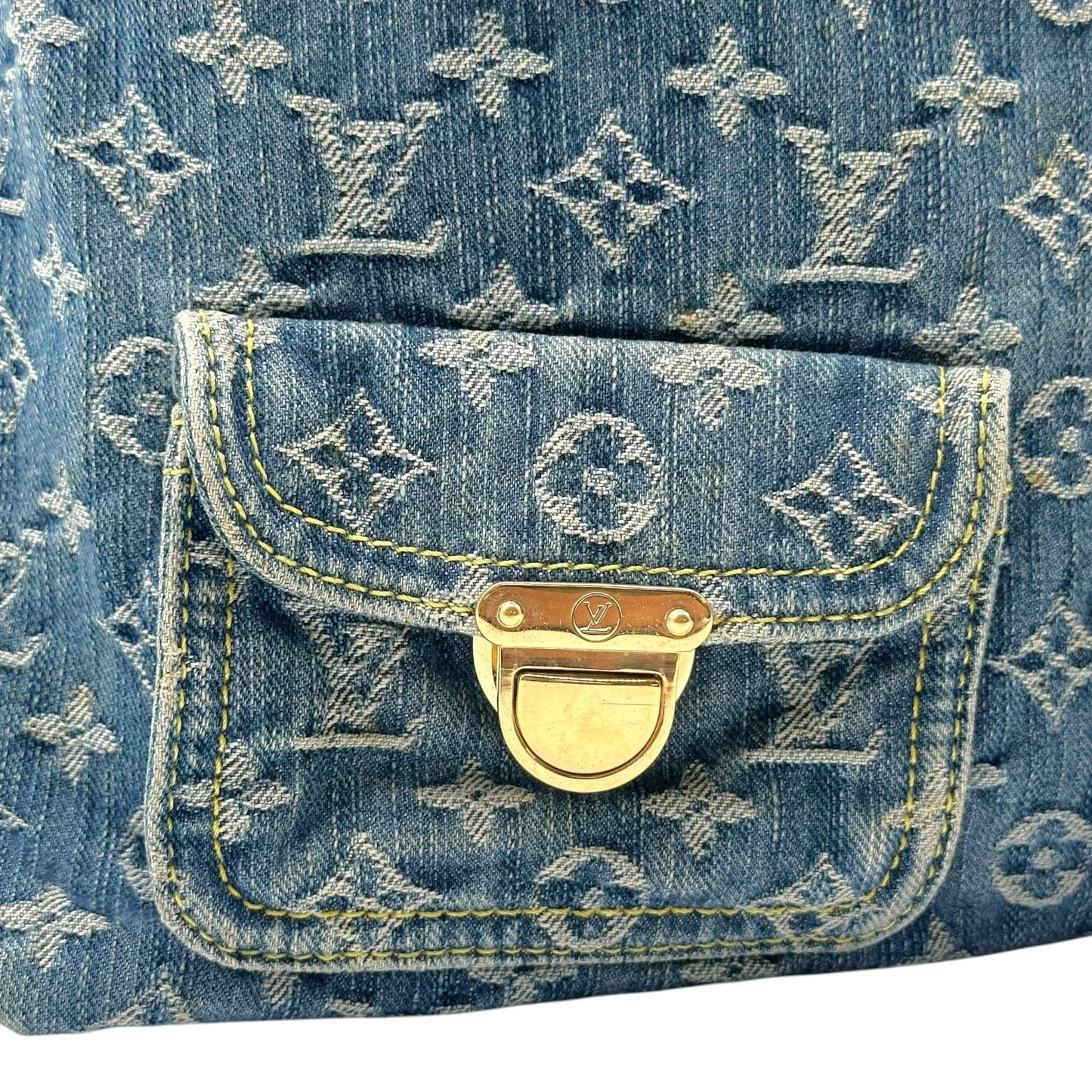 Louis Vuitton Denim Monogram Shoulder Bag