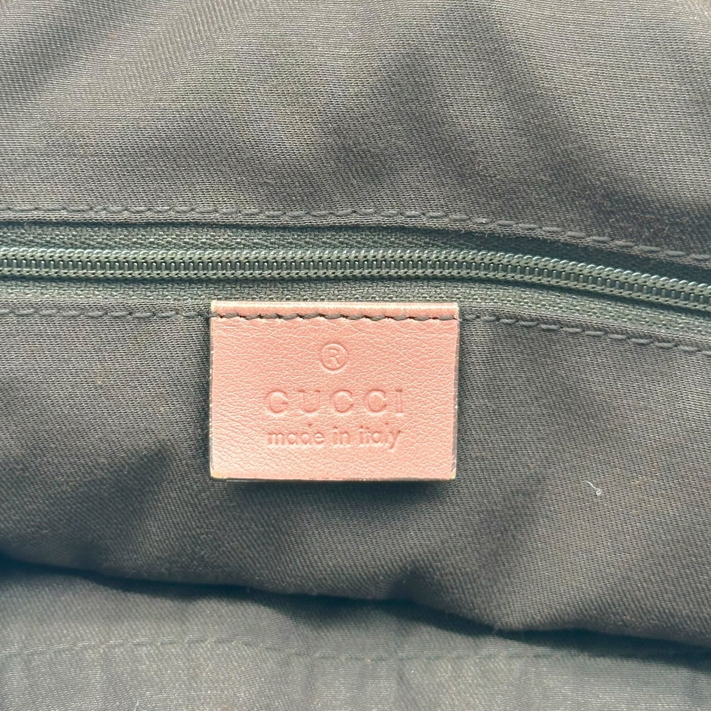 Gucci Tan Monogram & Pink Leather Sukey 2-Way Bowler Bag