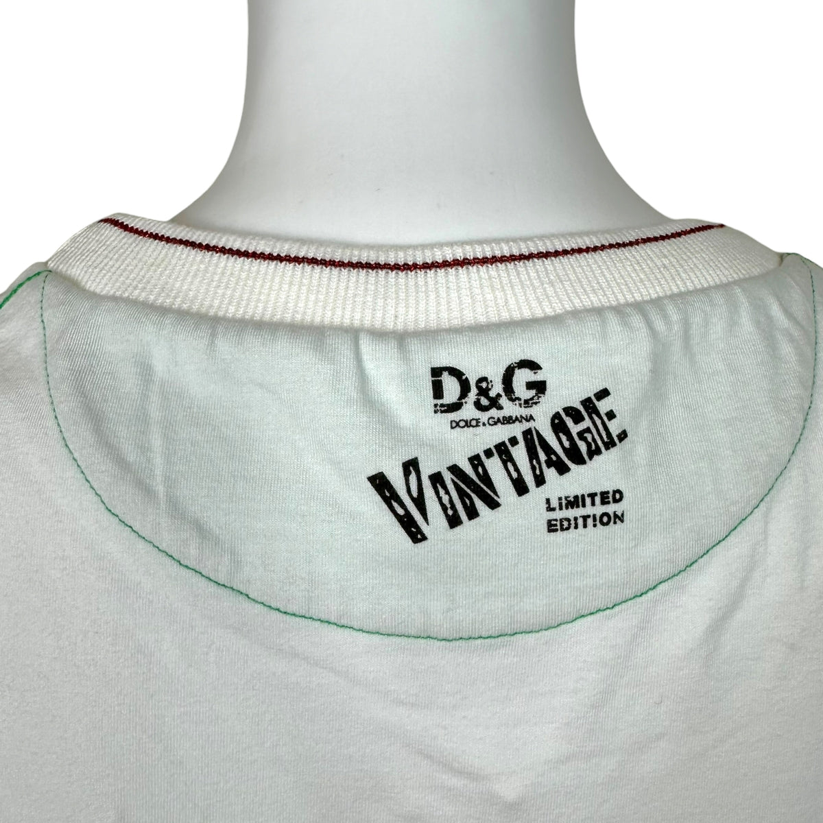 D&G Dolce & Gabbana 'Bigger is Better' Strawberry Graphic Tank