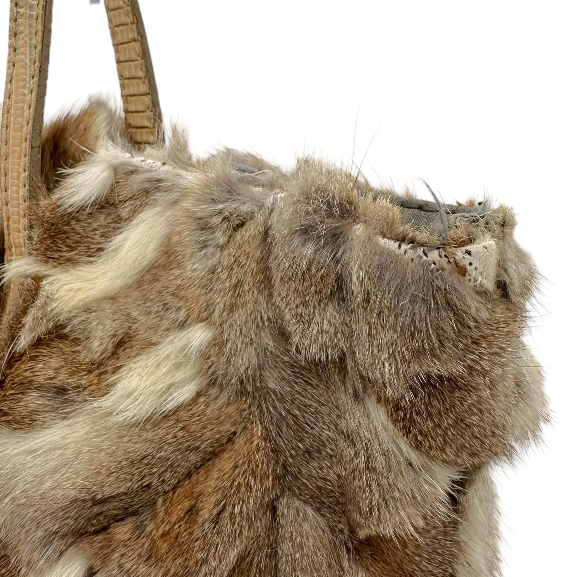 Fendi Rabbit Fur Mini Tote Bag - Outfit Repeater