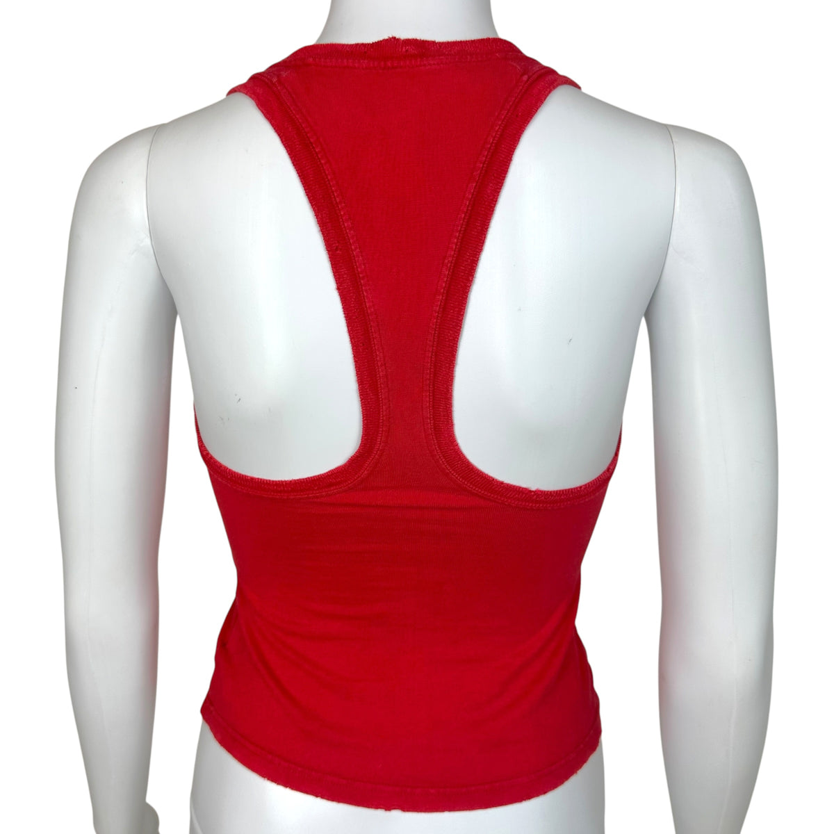 Dsquared2 Red & White Killer Kitten Racerback Tank