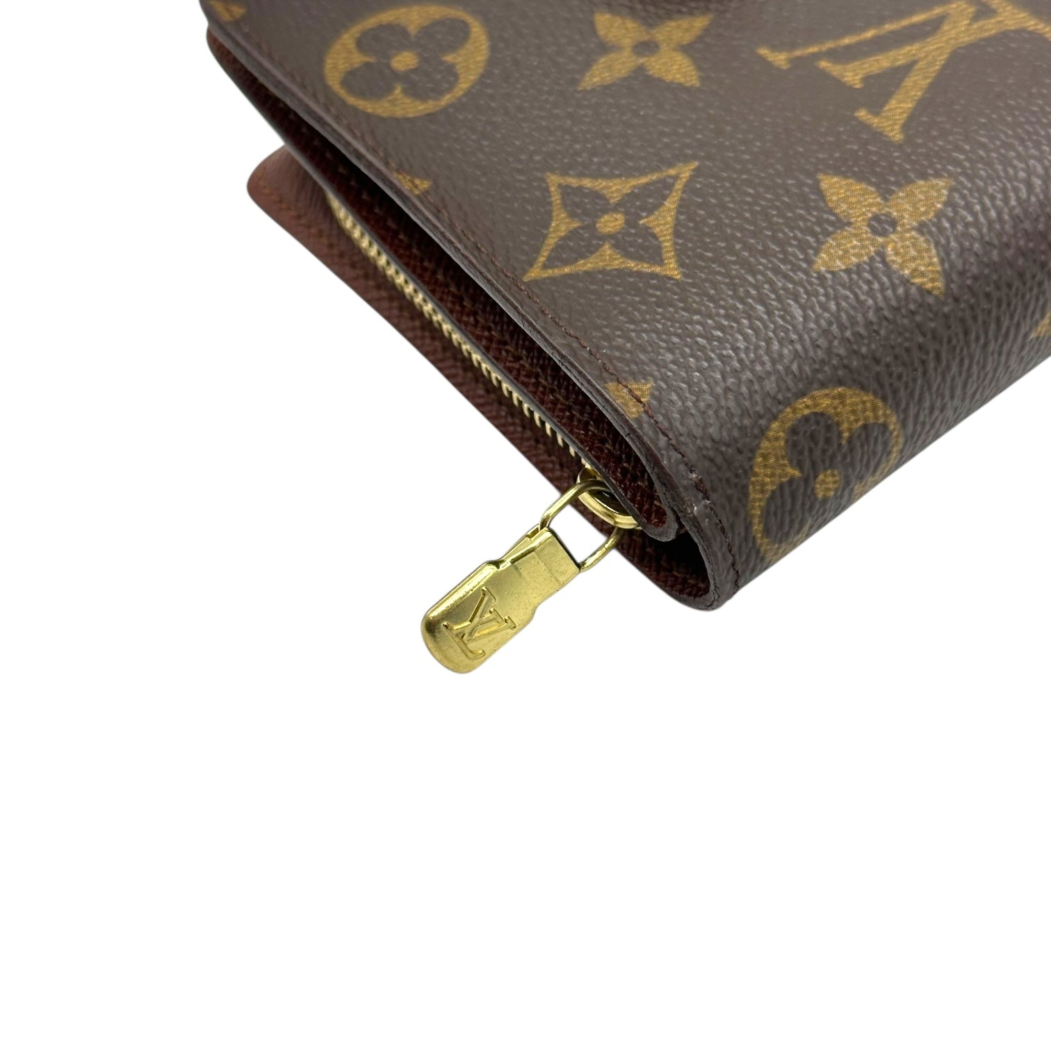 Louis Vuitton Classic Monogram Zippered Snap Bi-Fold Wallet - Outfit Repeater