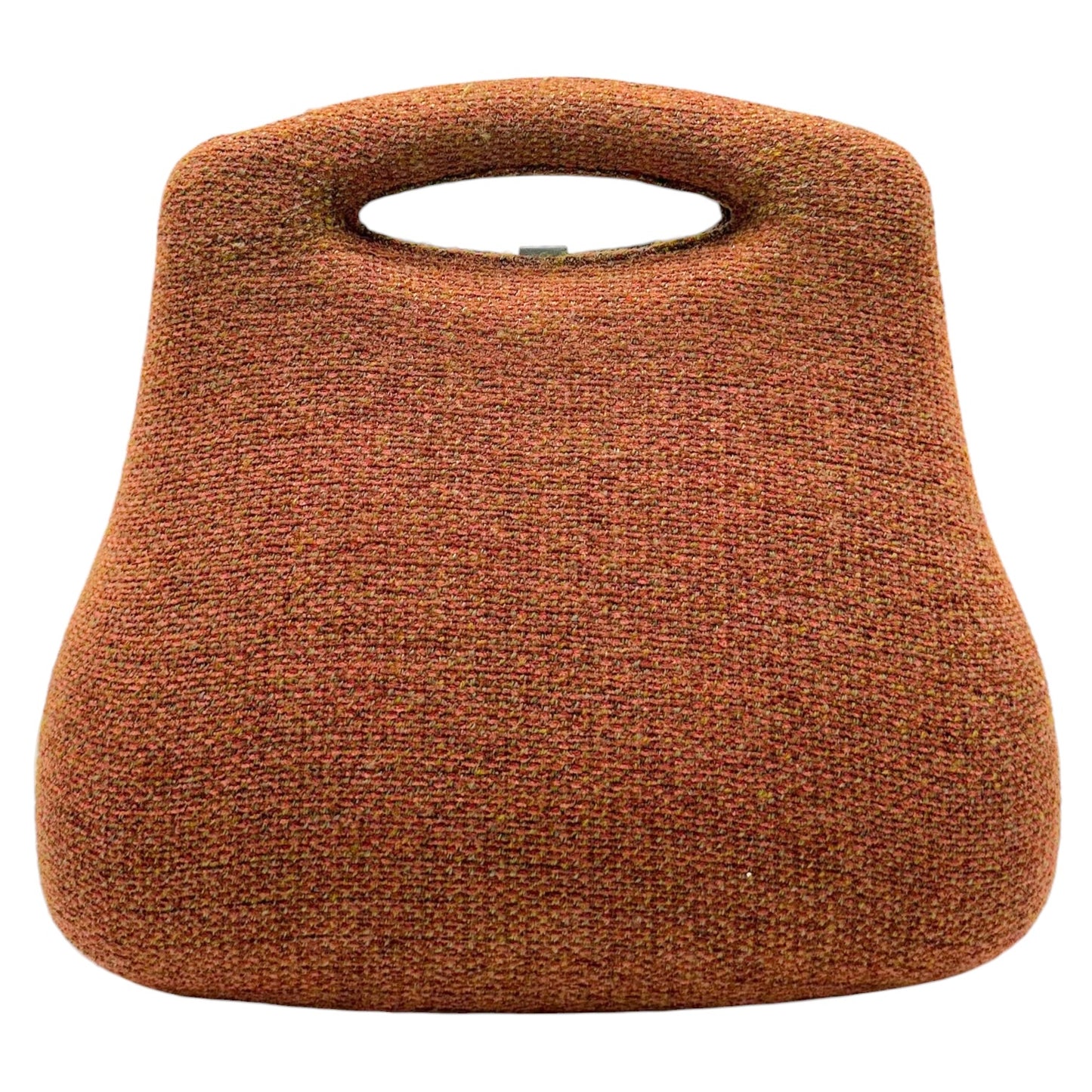 Chanel Burnt Orange Tweed Handbag 2005 Edition