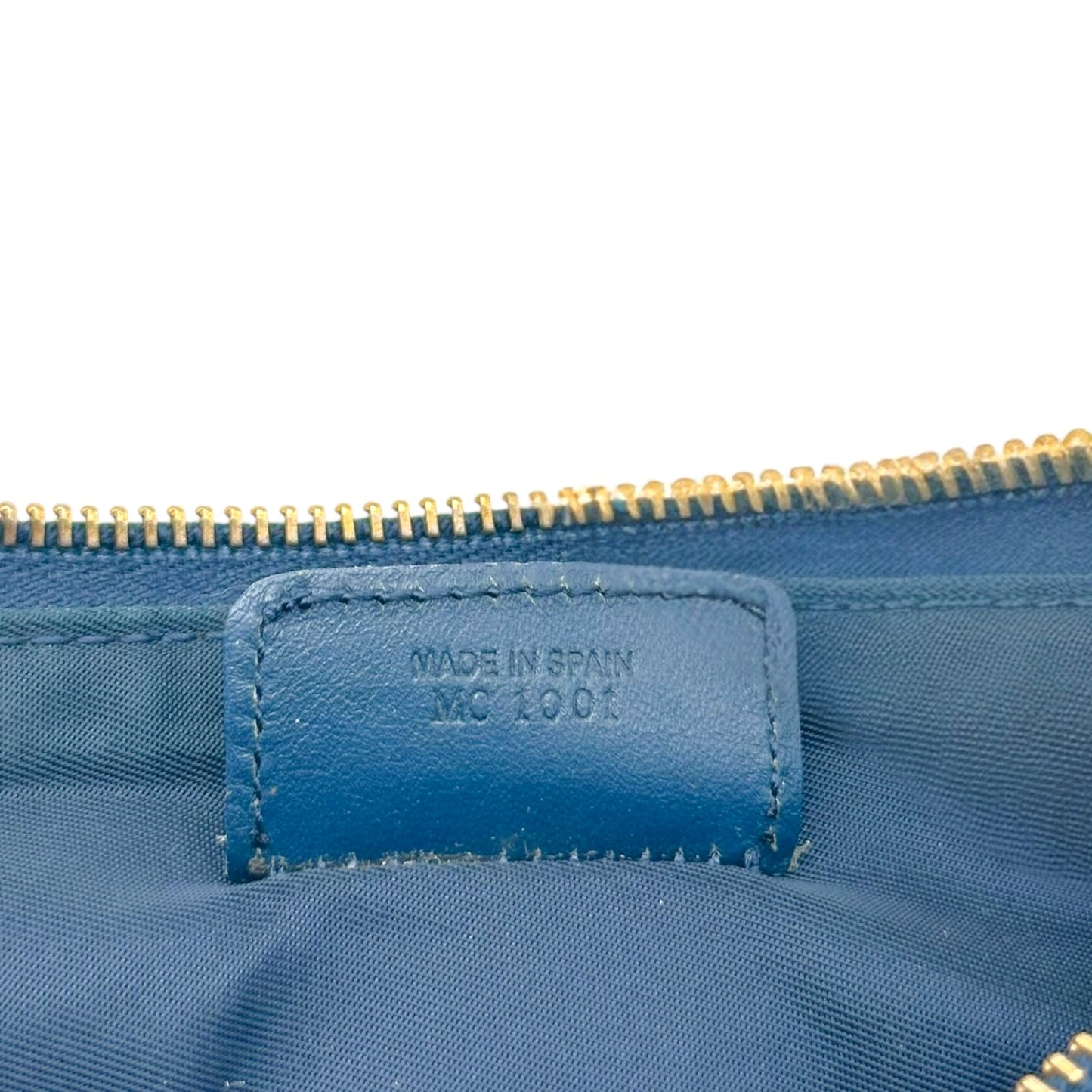 Christian Dior Navy Blue Trotter Monogram Mini Saddle Bag - Outfit Repeater