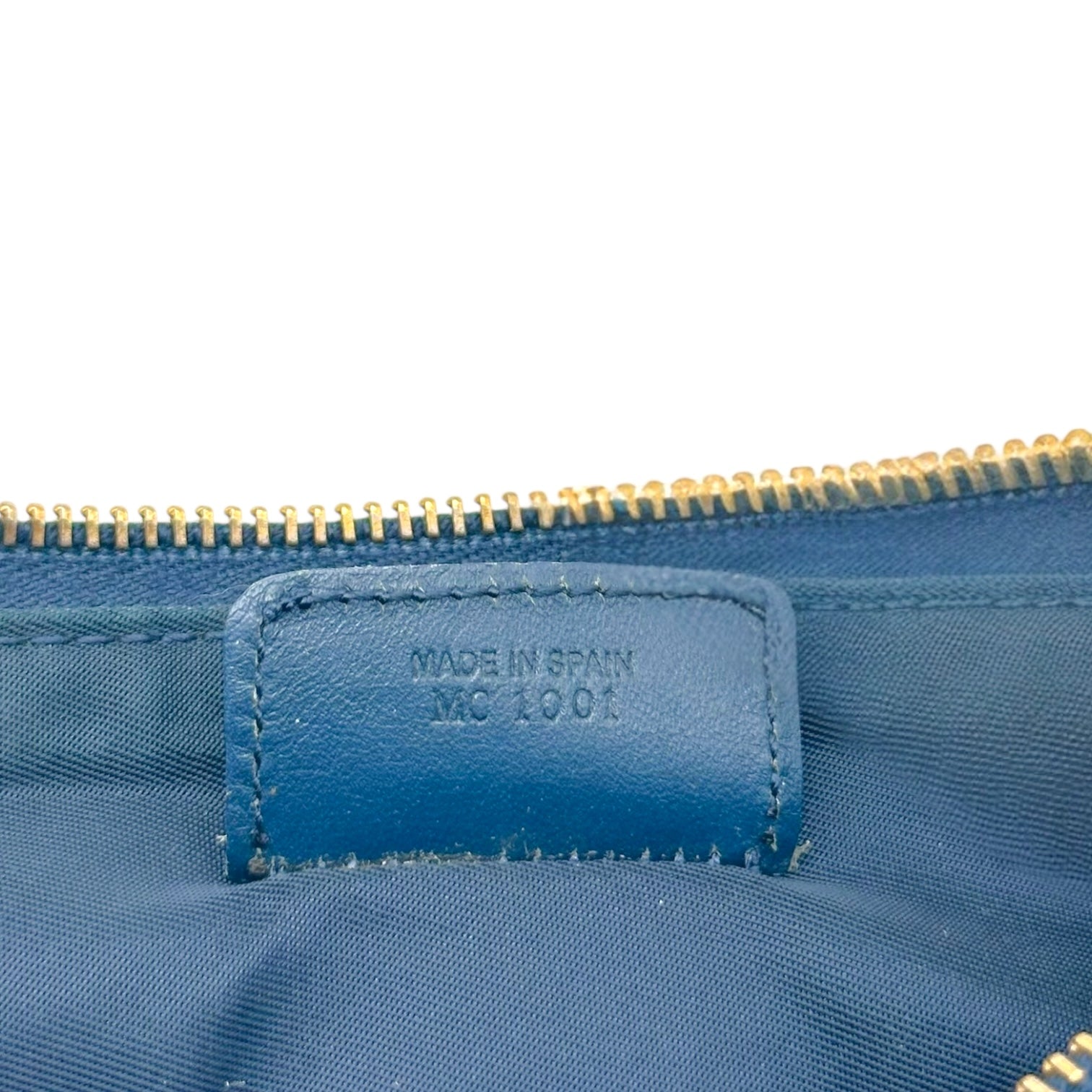 Christian Dior Navy Blue Trotter Monogram Mini Saddle Bag - Outfit Repeater