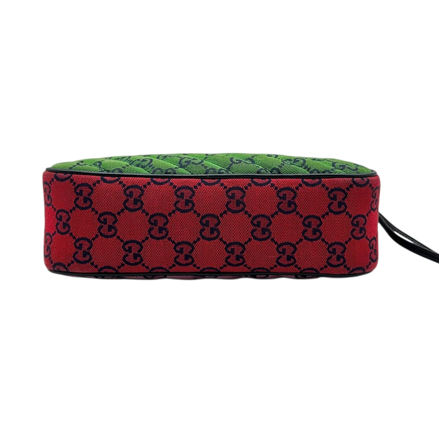Gucci Marmont Multicolor Monogram Canvas Crossbody Bag