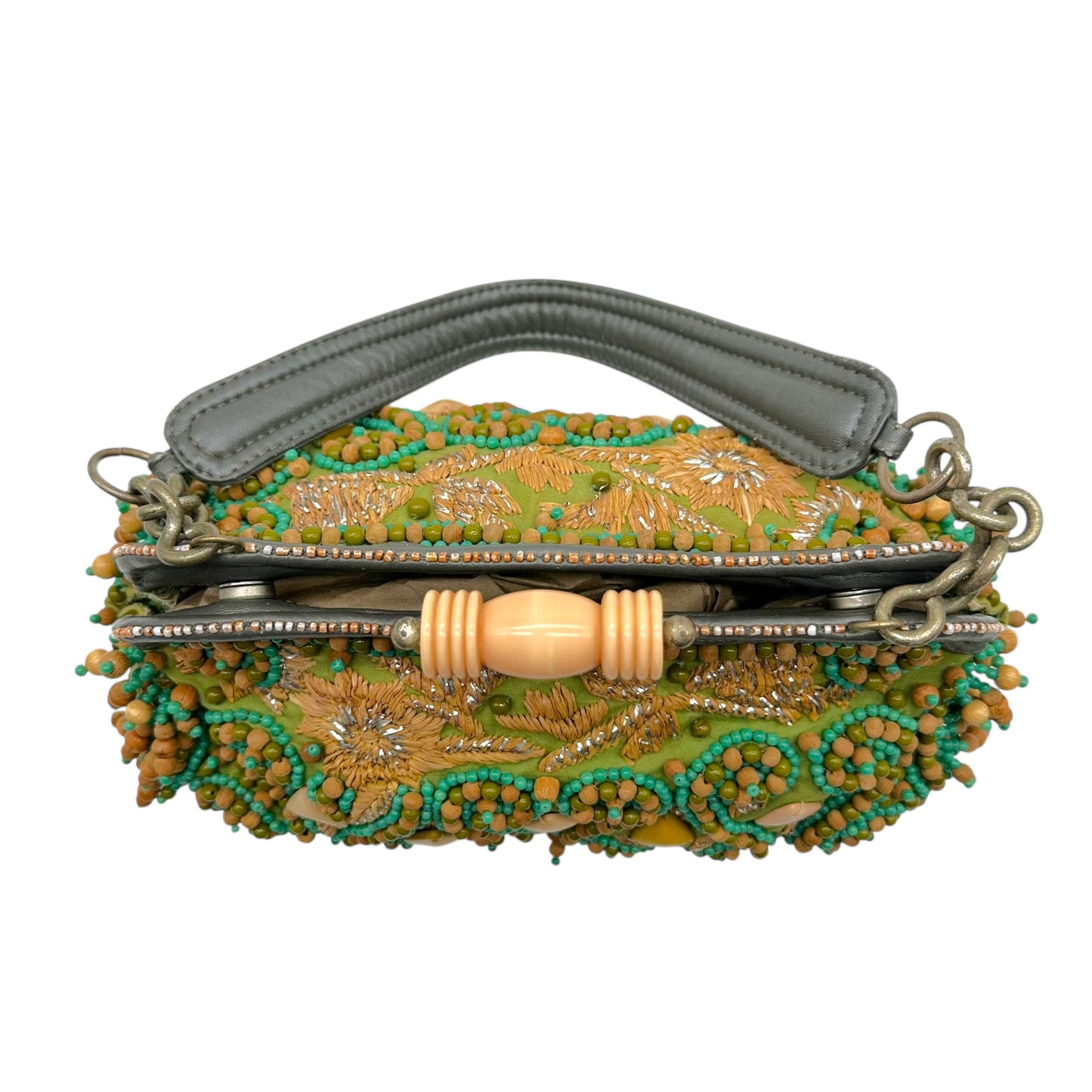 Jamin Puech Beaded Fringe Mini Shoulder Bag