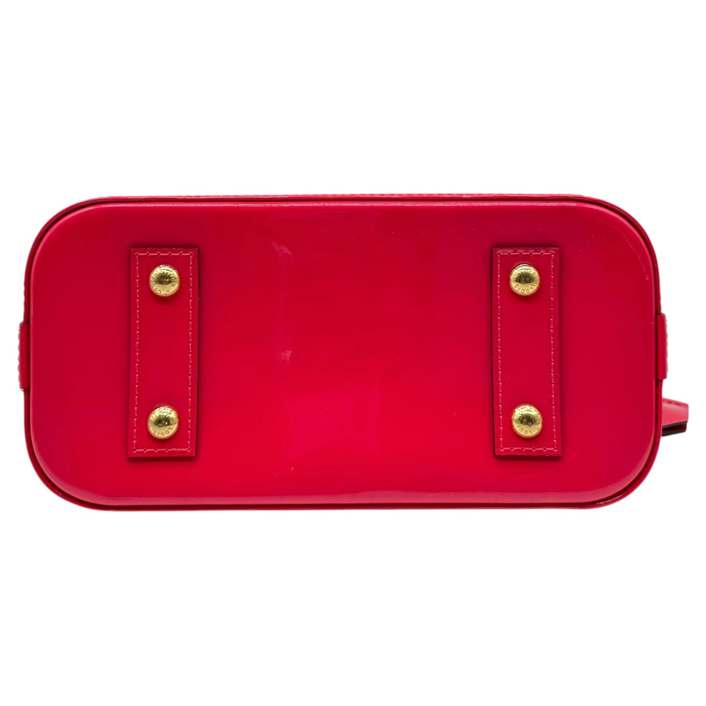 Louis Vuitton Hot Pink Vernis Patent Monogram Alma BB 2-Way Bag