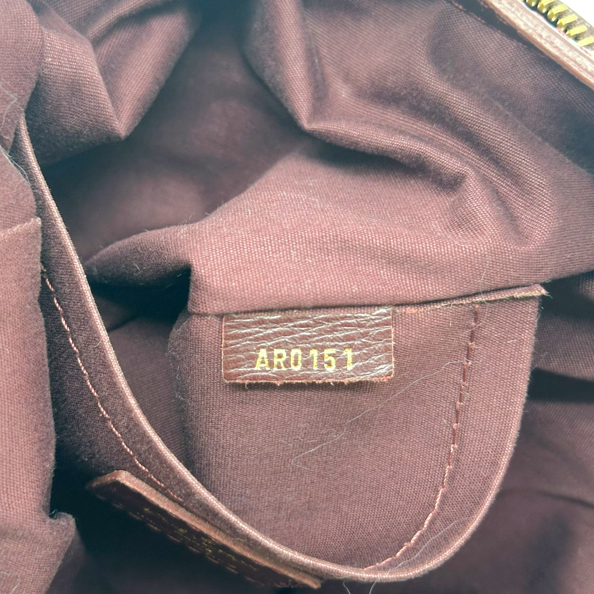Louis Vuitton Burgundy Monogram Rhapsody PM Shoulder Bag
