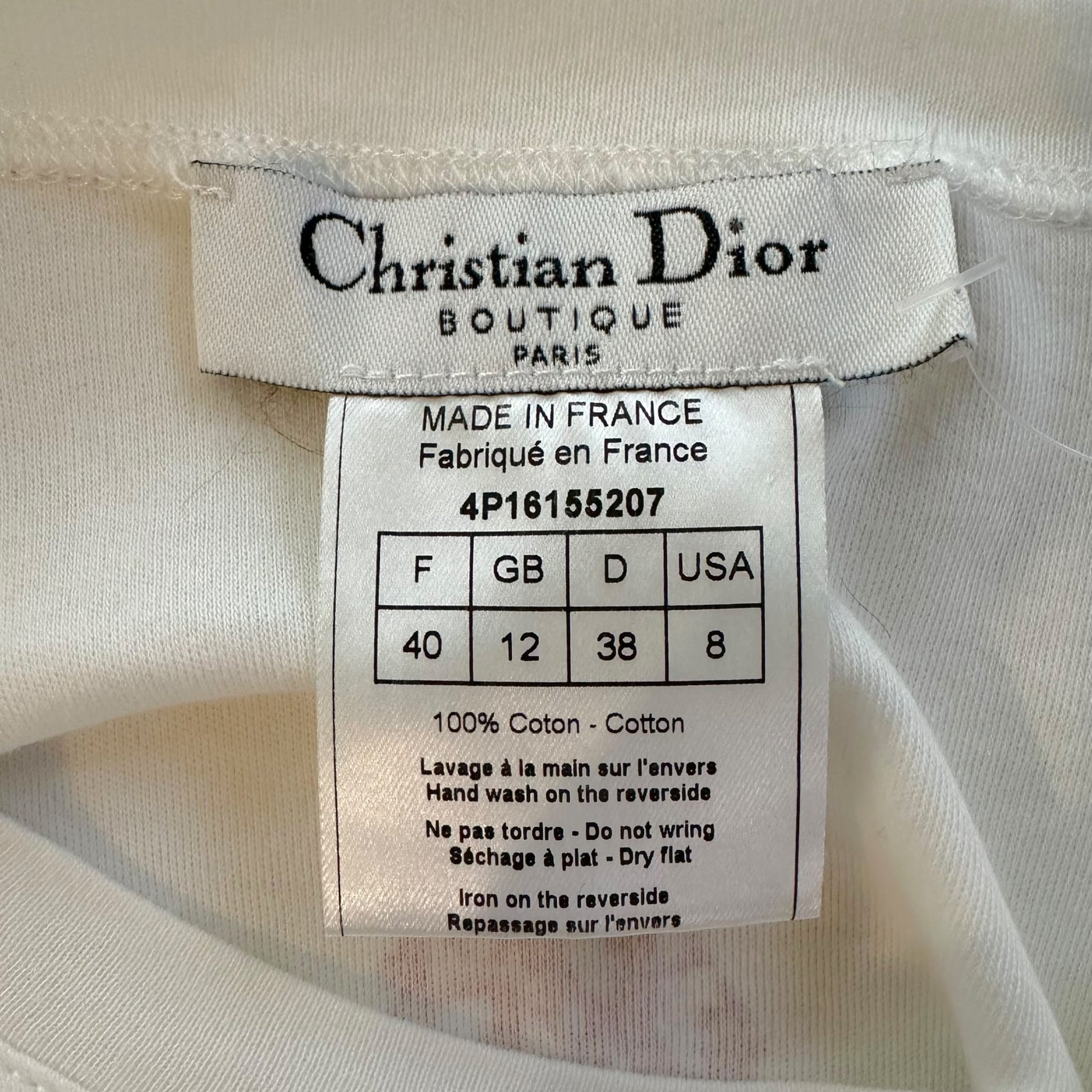 Dior S/S 2004 J'adore Dior Pink Monogram T-Shirt - Outfit Repeater