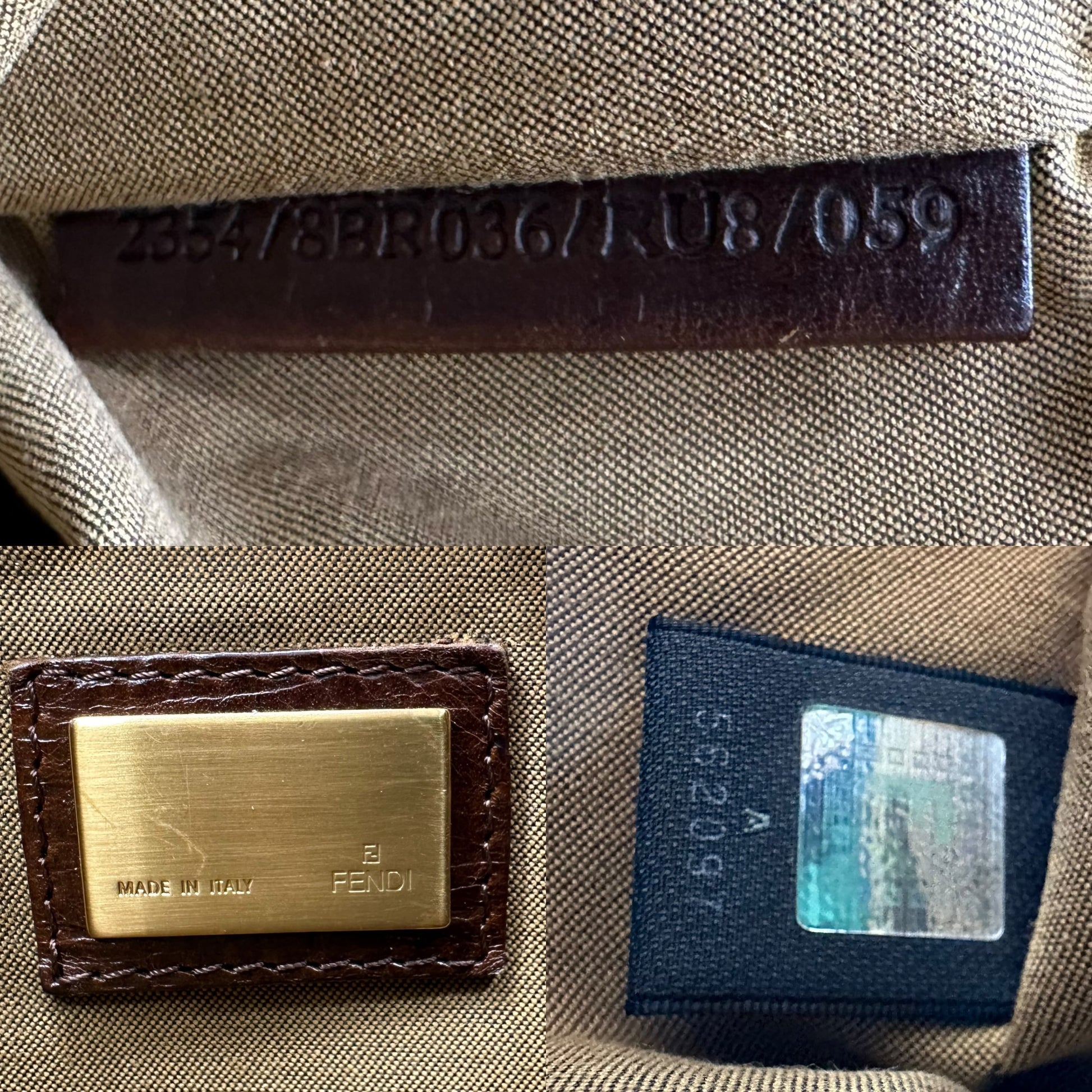 Fendi Multicolor Zucchino Braided Strap Shoulder Bag - Outfit Repeater