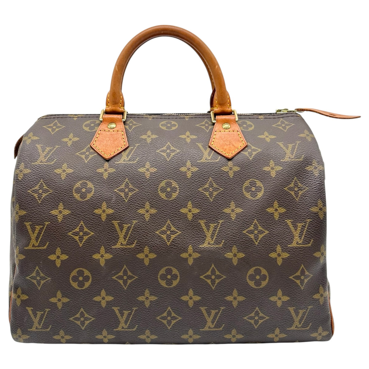 Louis Vuitton Speedy 30 Handbag Brown Monogram Canvas