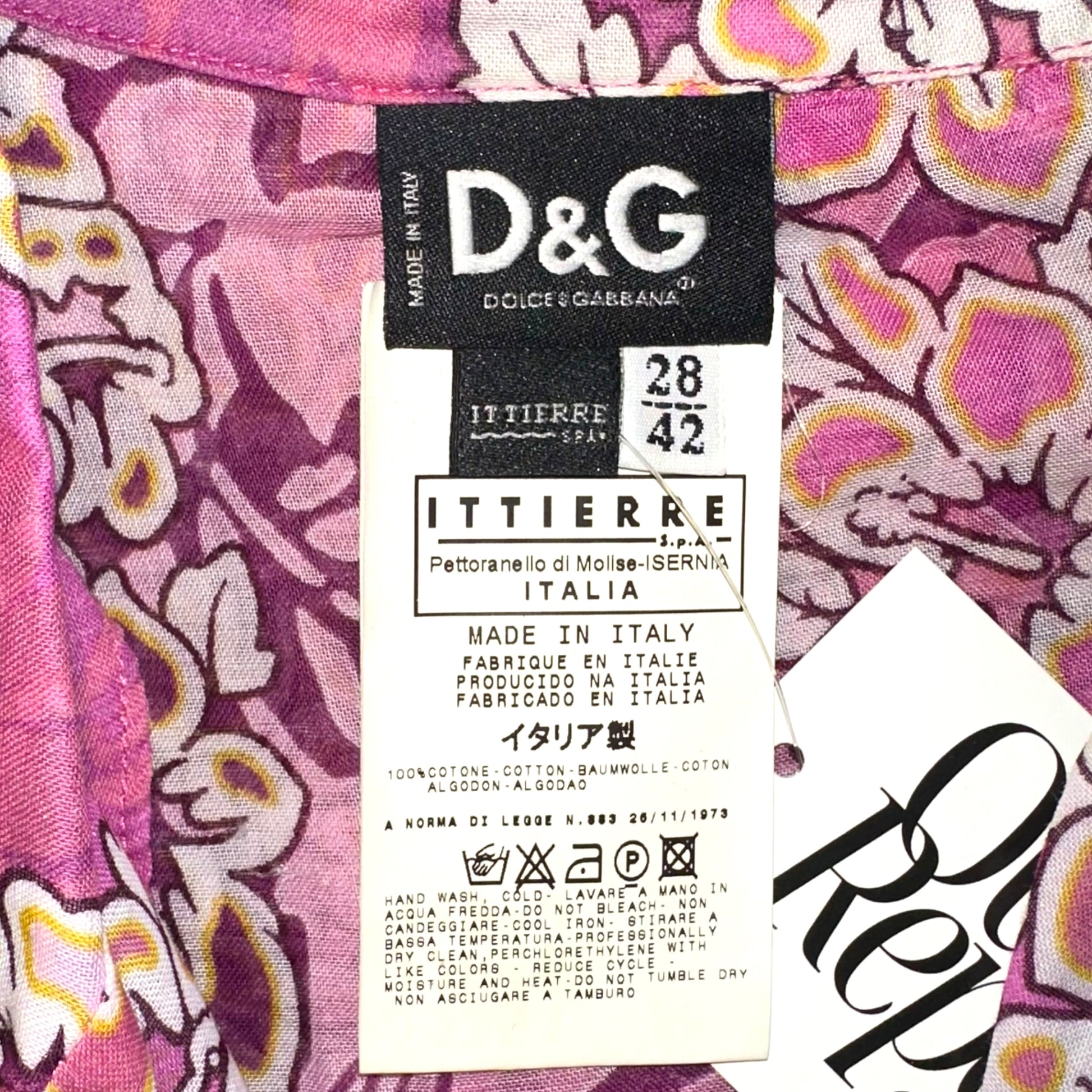 D&G Dolce & Gabbana Hawaiian Inspired Button Up - Outfit Repeater