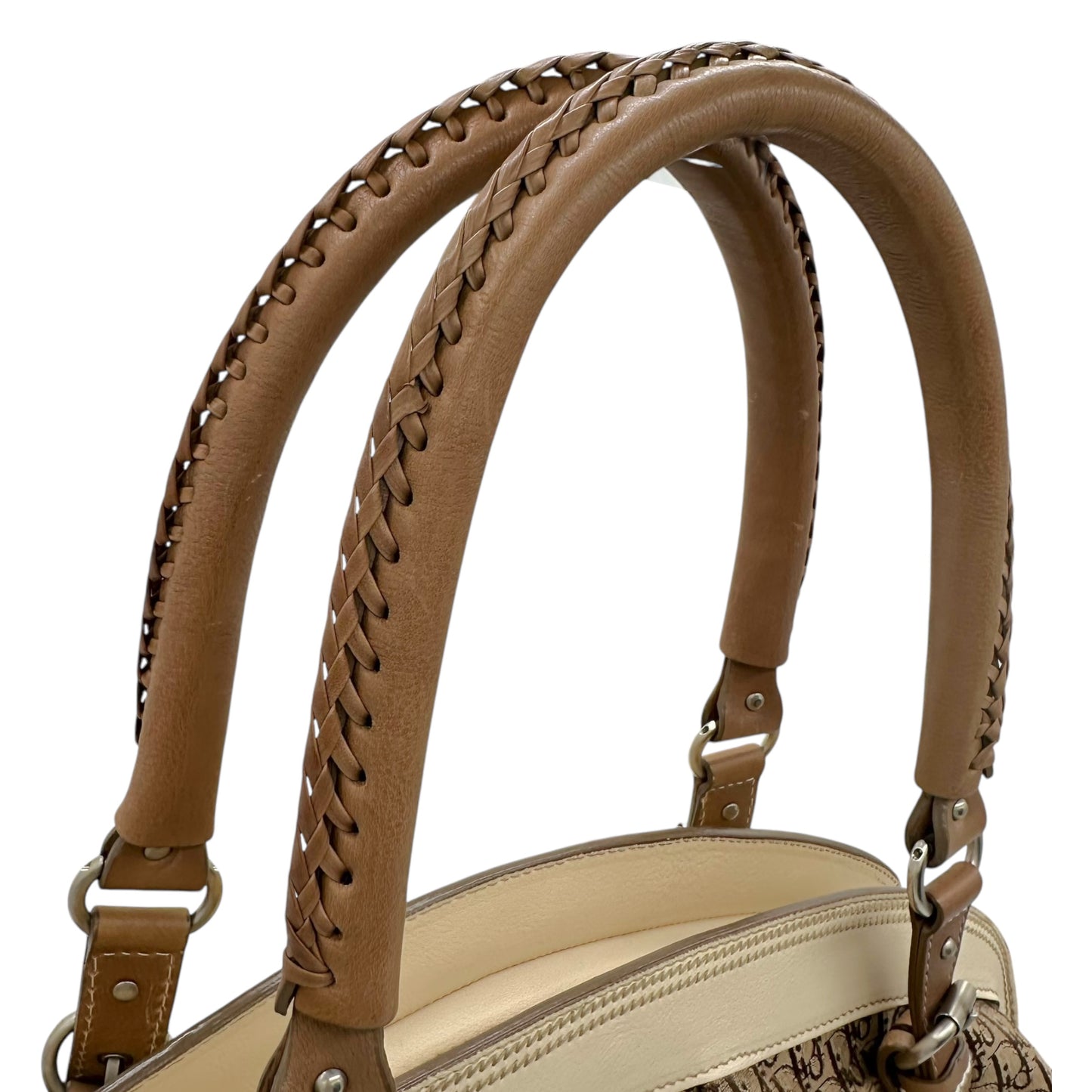 Christian Dior Tan Monogram Canvas Shoulder Bag - Outfit Repeater