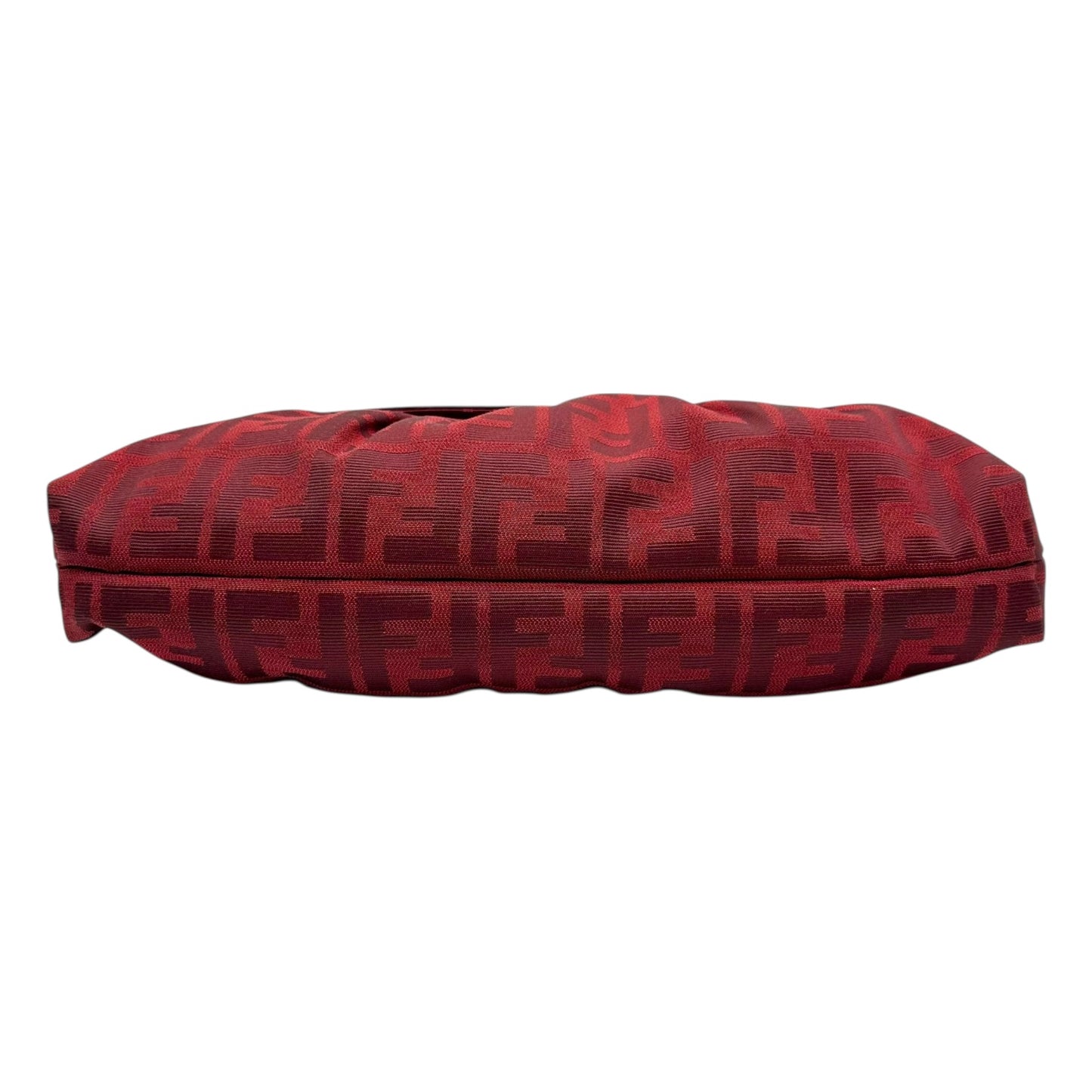 Fendi Red Zucca Monogram Small Chef Bag