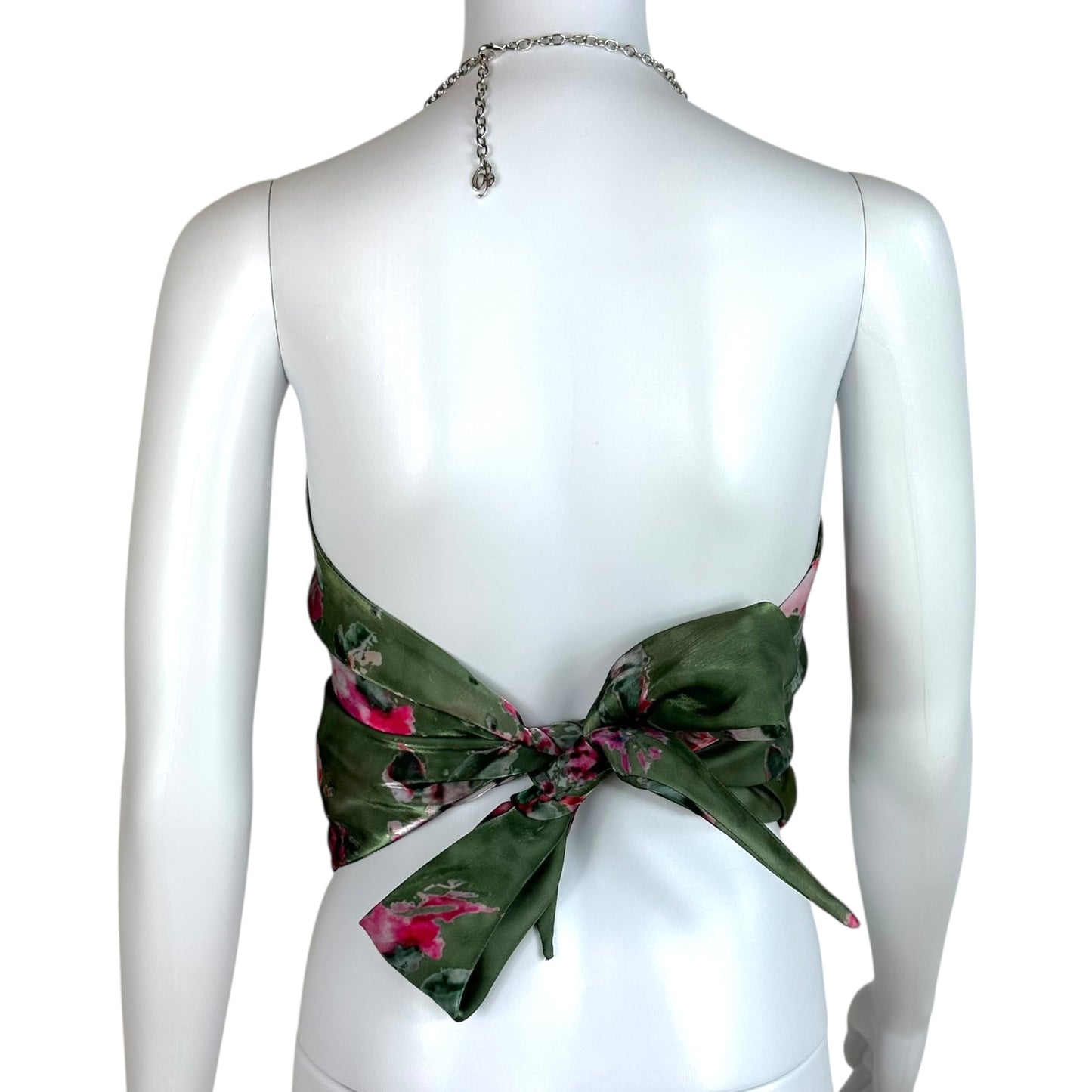 Blumarine Necklace Halter Scarf Top