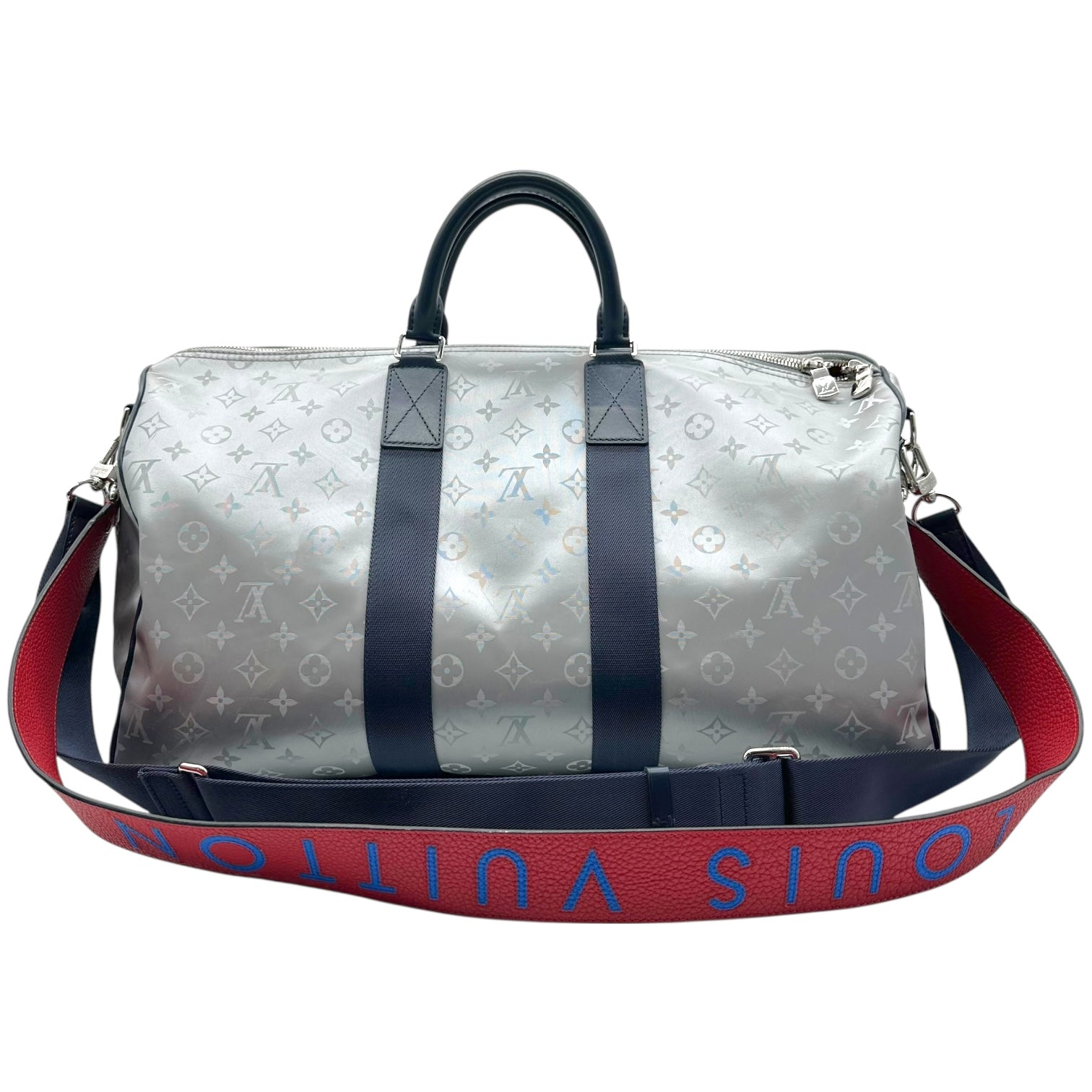 Louis Vuitton 3M Monogram Satellite Bandouliere 50 Duffle Bag - Outfit Repeater