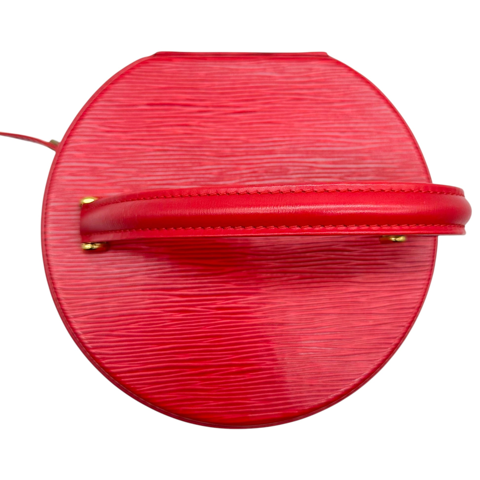 Louis Vuitton Red Epi Leather Vanity Bag