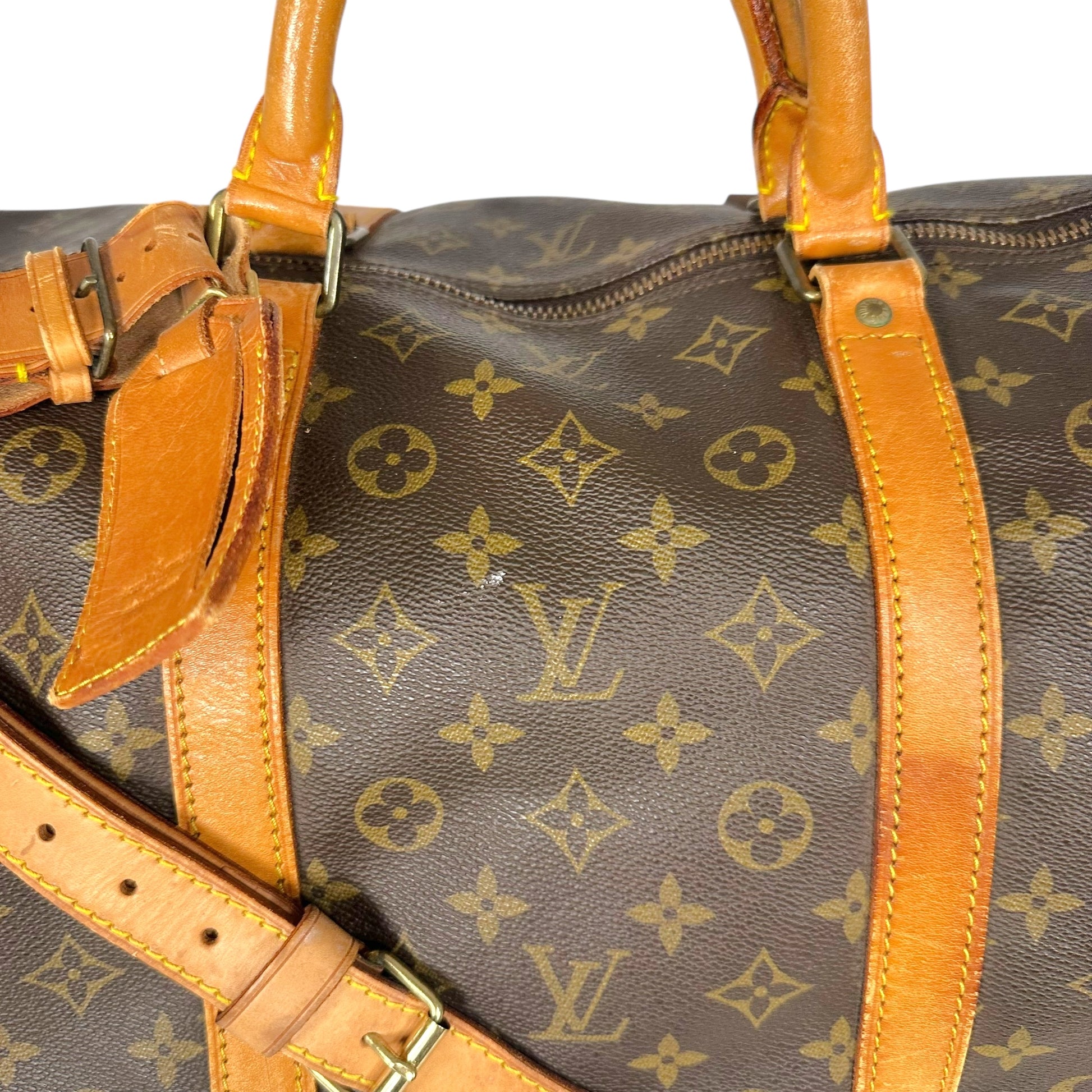 Louis Vuitton Classic Monogram Bondouliere 60 Duffle Bag - Outfit Repeater