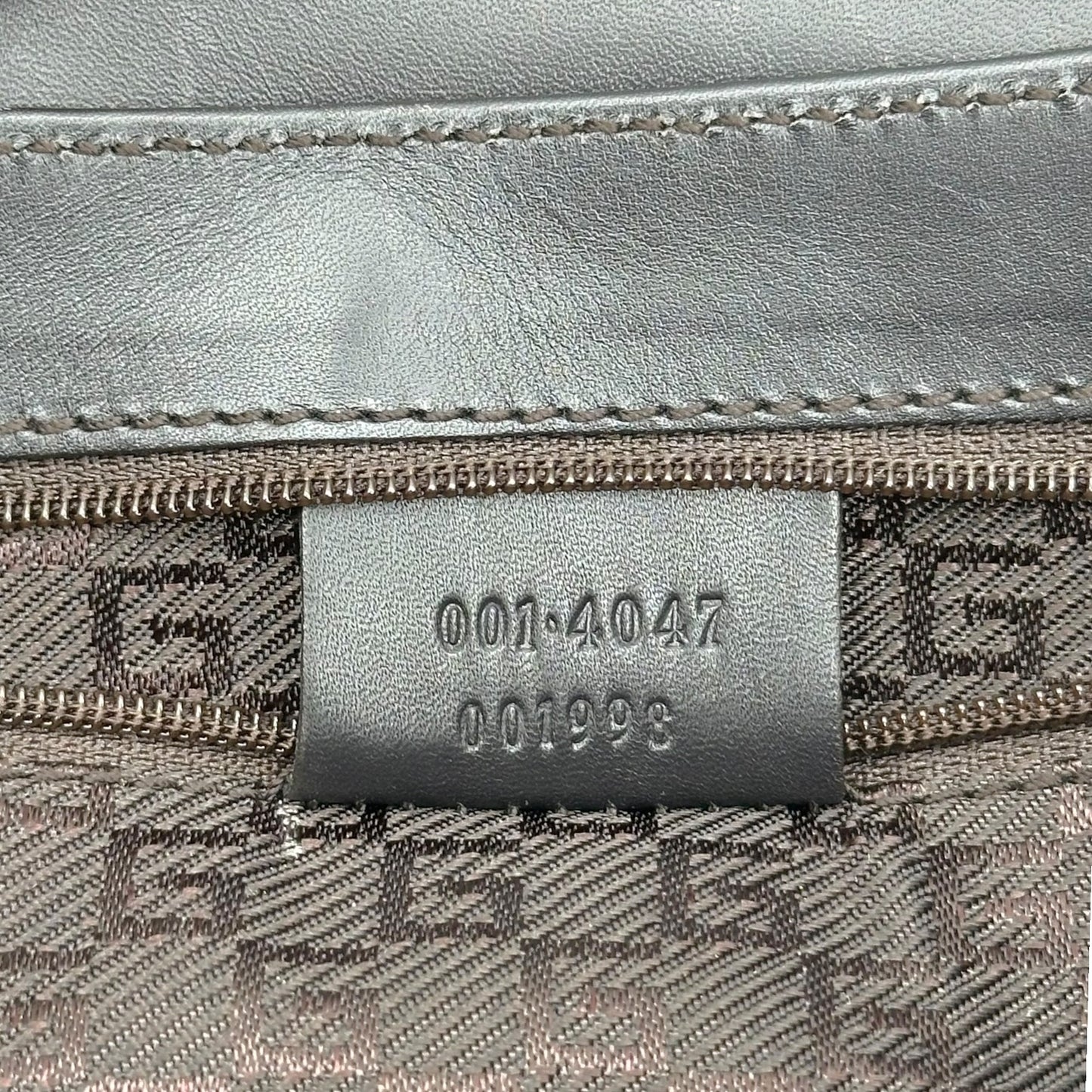 Gucci by Tom Ford Black Suede Bamboo Top Handle East West Bag