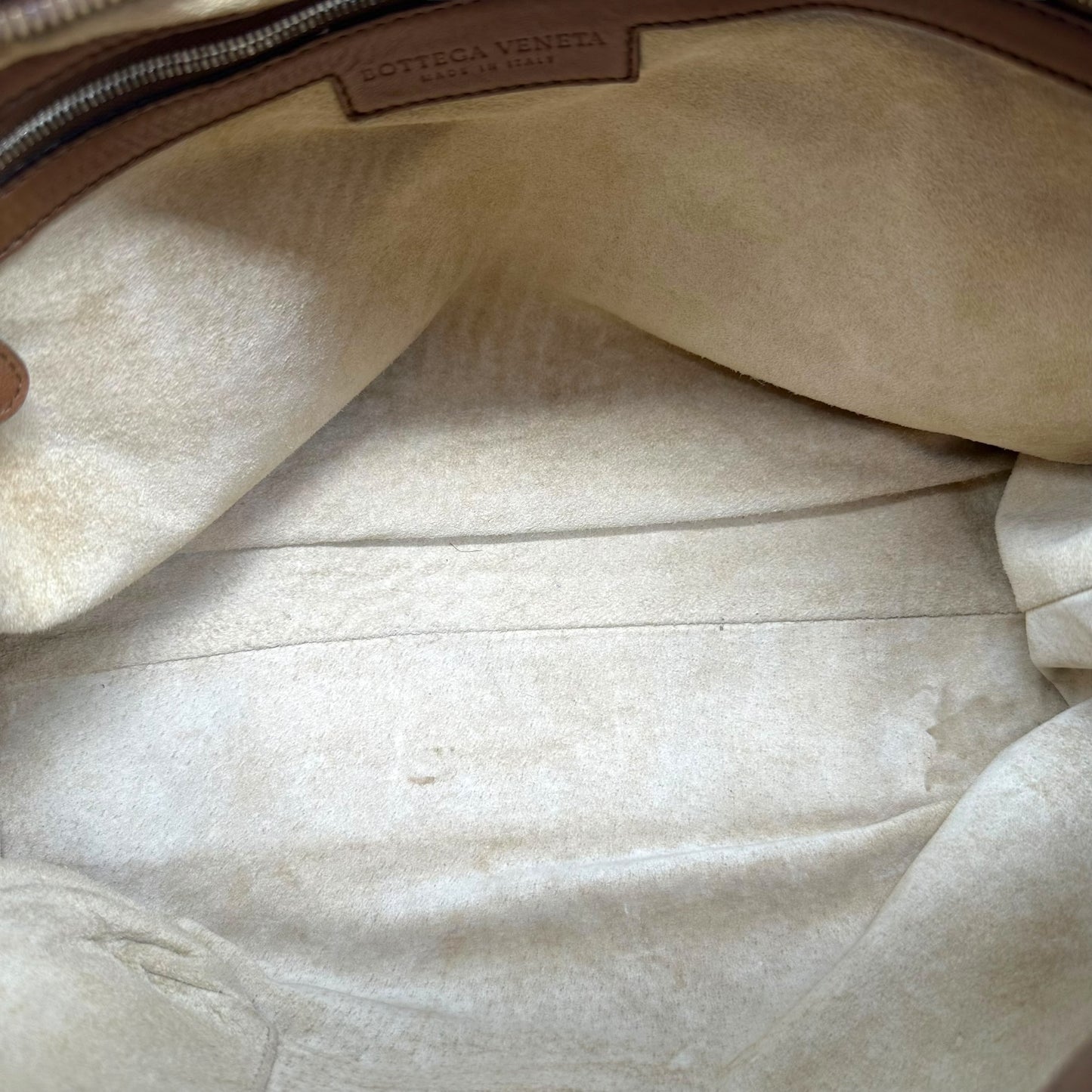 Bottega Veneta Brown Intrecciato Woven Leather Hobo Bag