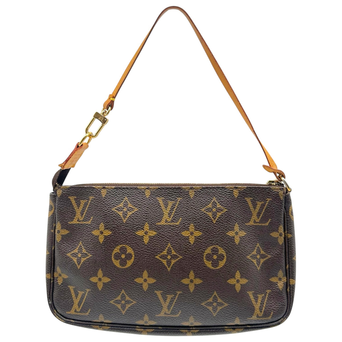 Louis Vuitton Pochette Bag Brown Monogram Canvas