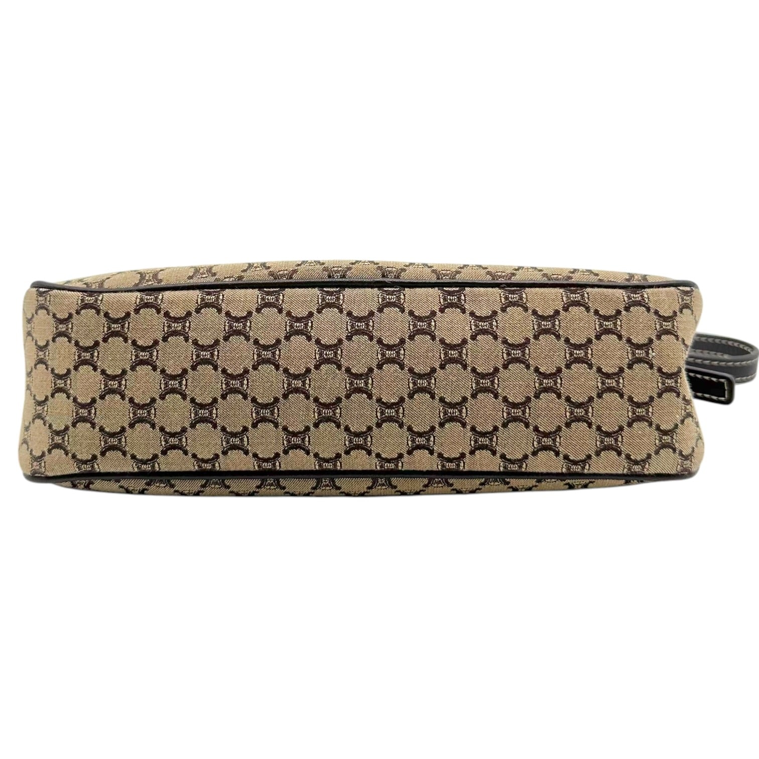 Celine Pochette Bag Tan Brown Triomphe Monogram
