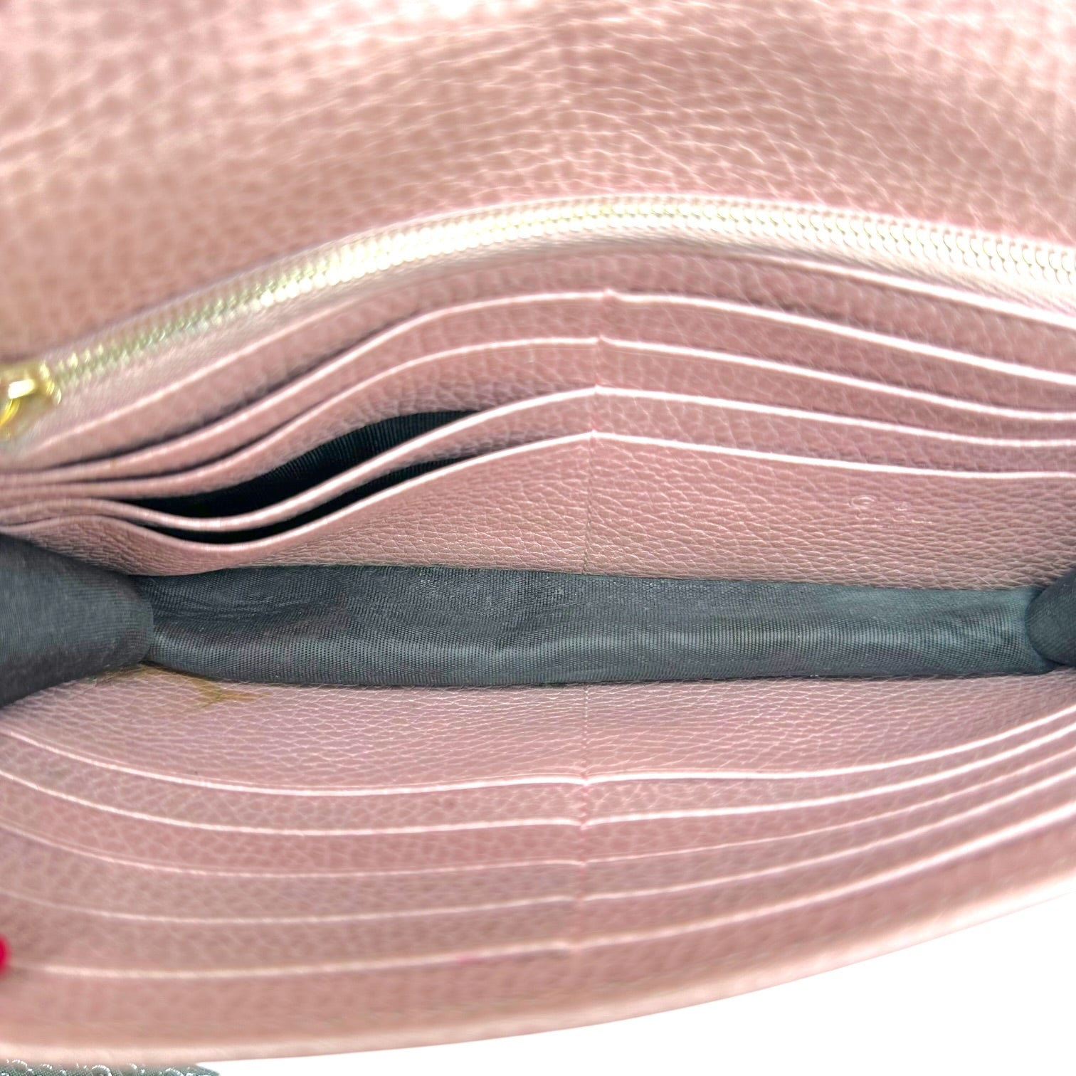 Gucci Crossbody Wallet-on-Chain Bag Blush Pink Leather