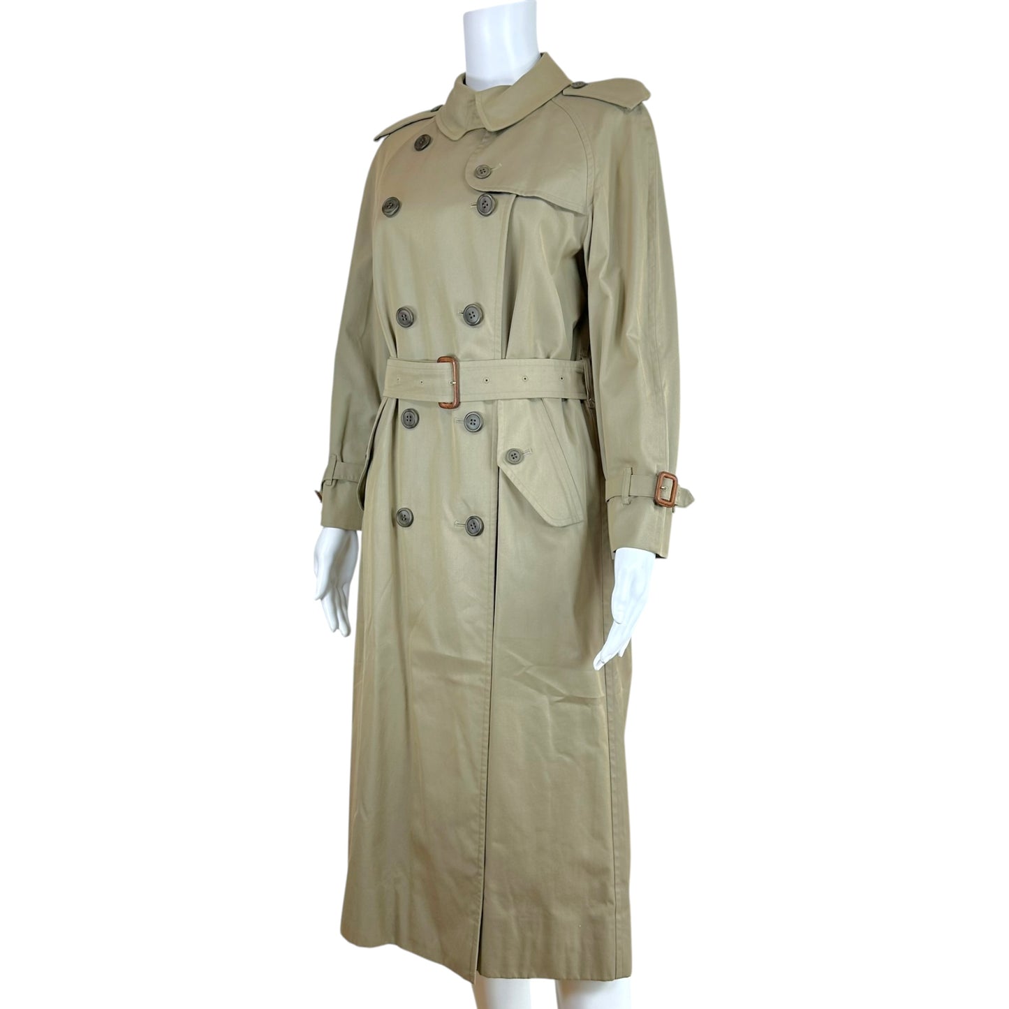 Burberry Vintage Beige Classic Trench Coat