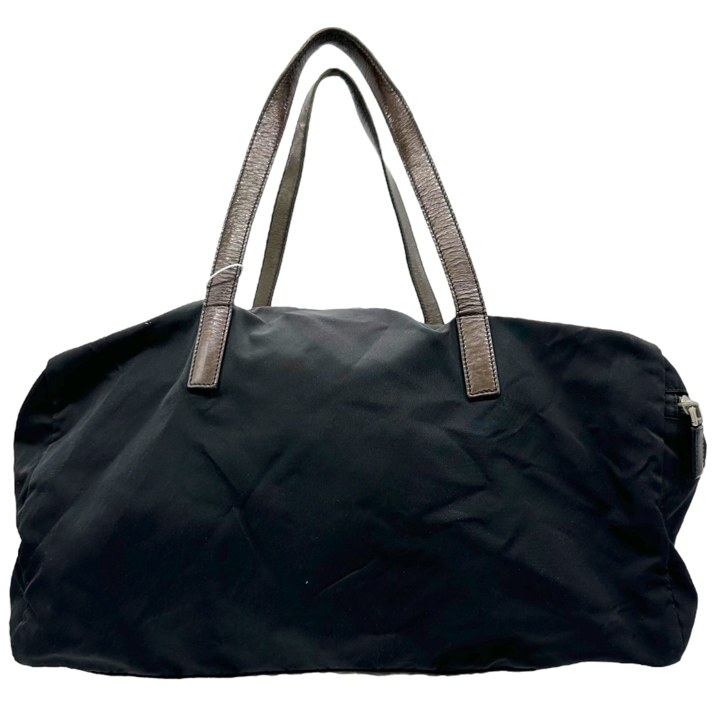 Prada Black Leather Strap Bowler Bag - Outfit Repeater