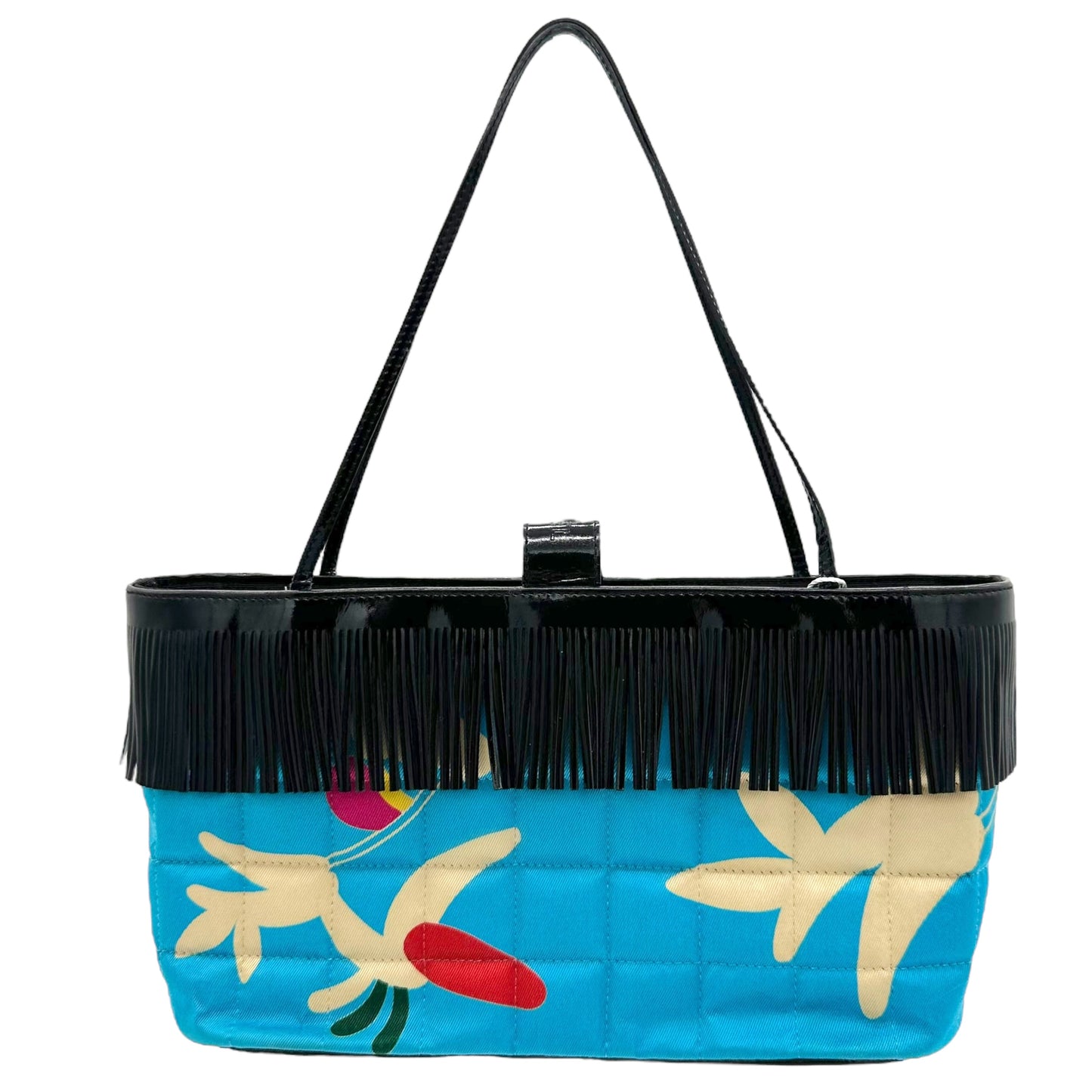 Chanel Multicolor Fringe Trim Shoulder Bag - Outfit Repeater