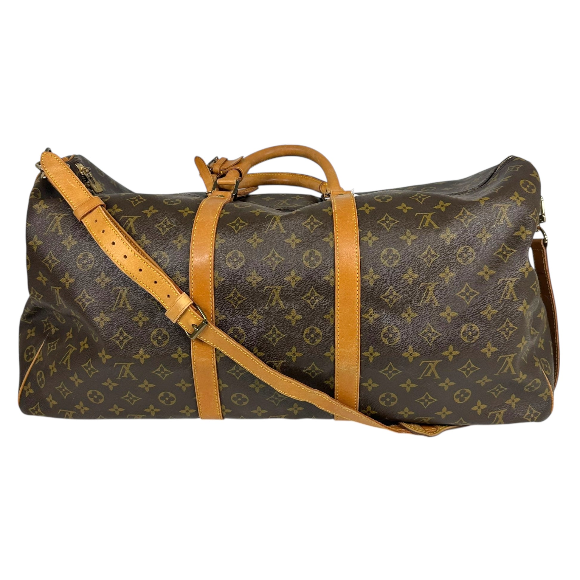 Louis Vuitton Classic Monogram Bandouliere 60 Duffle Bag - Outfit Repeater