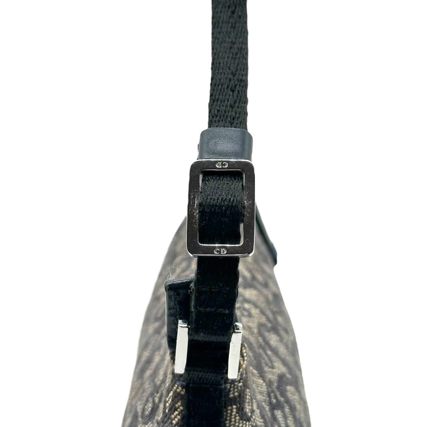 Christian Dior Navy Blue Trotter Monogram Shoulder Bag