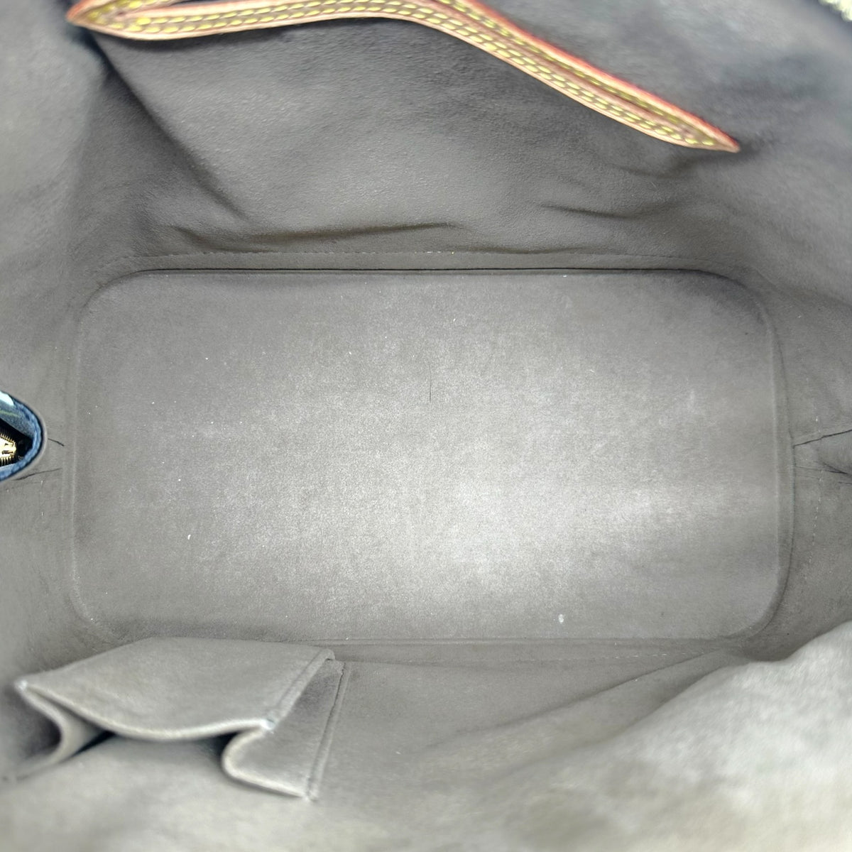 Louis Vuitton Black Multicolor Murakami Alma PM Handbag